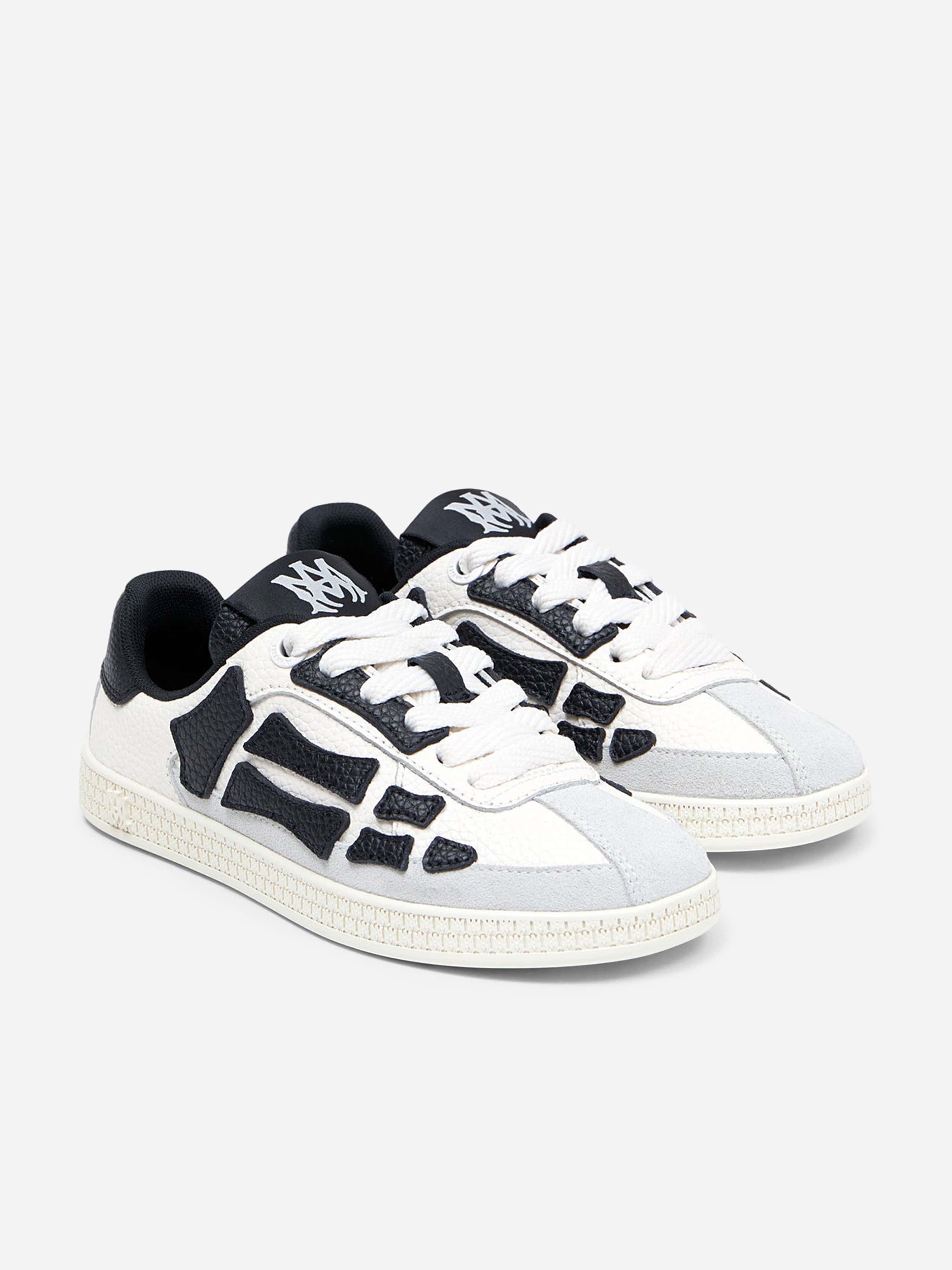Amiri Kids Pacific Bones Trainers in Black