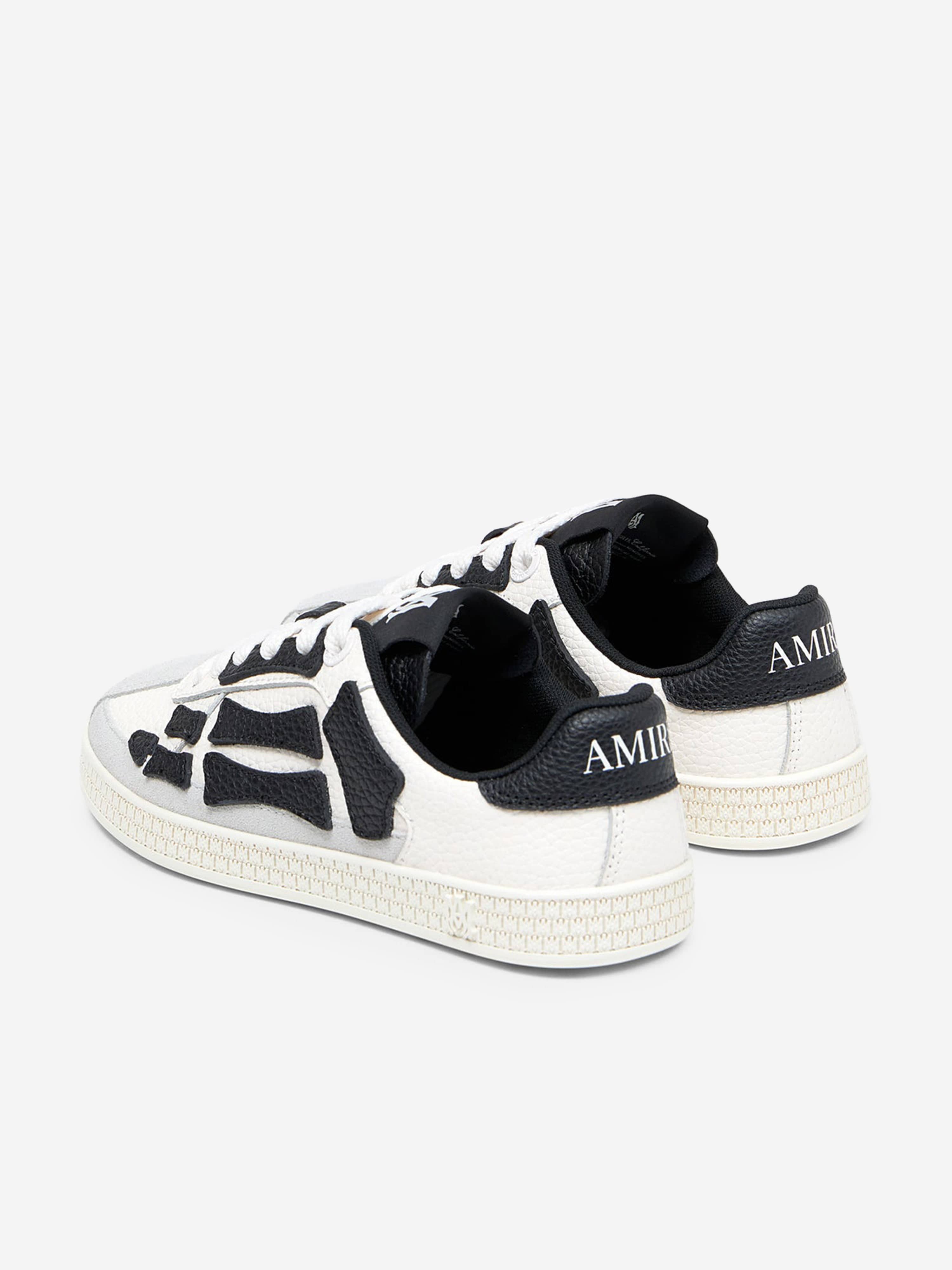 Amiri Kids Pacific Bones Trainers in Black