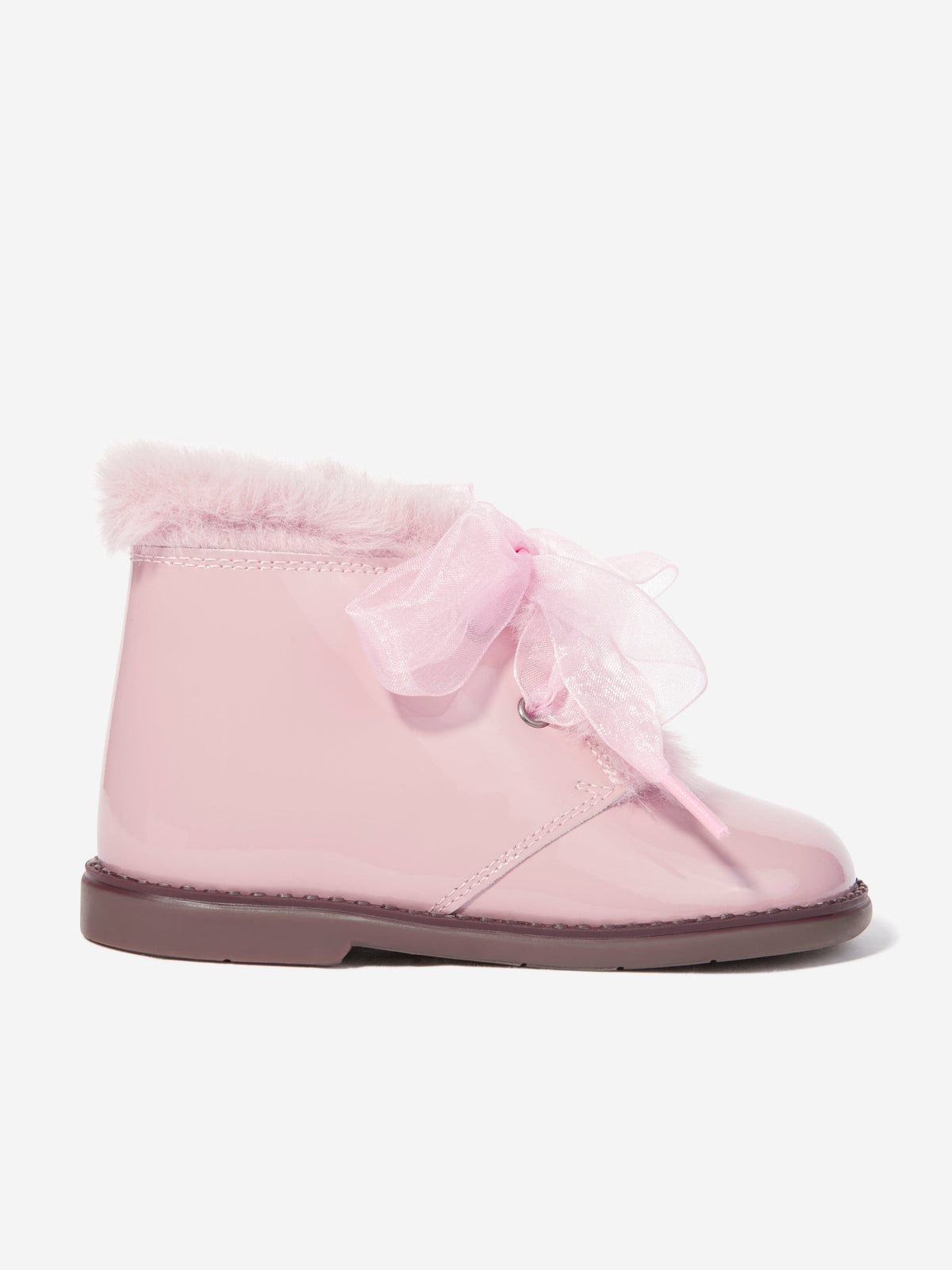 Andanines Patent Leather Boots
