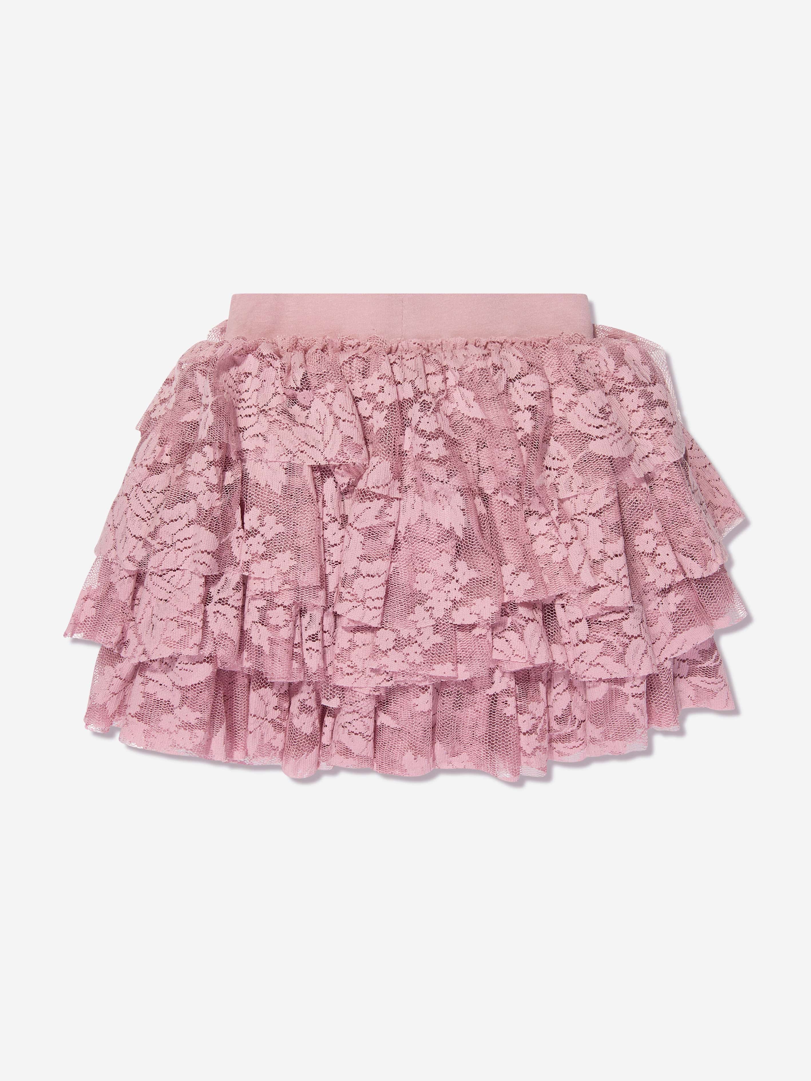 Angels Face Girls Abbie Lace Skirt in Pink