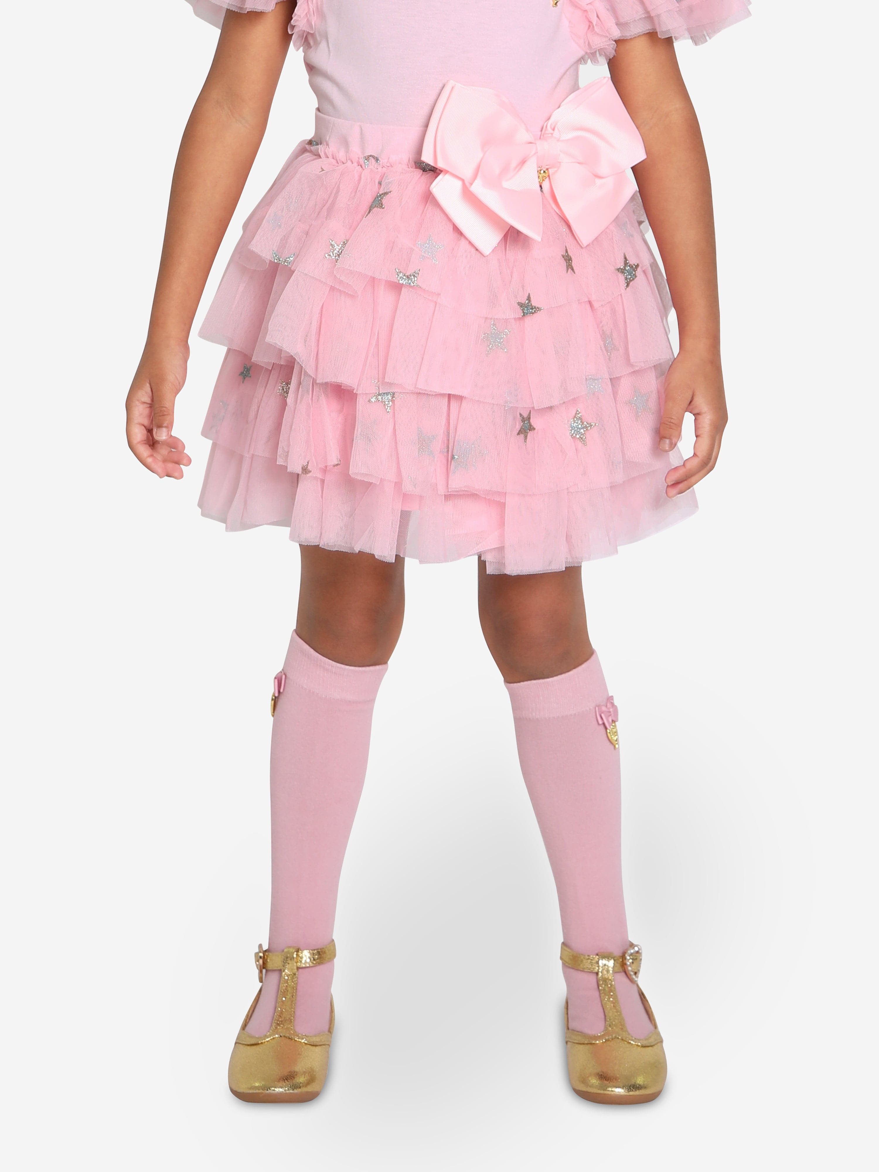 Angels Face Girls Abbie Star Skirt in Pink