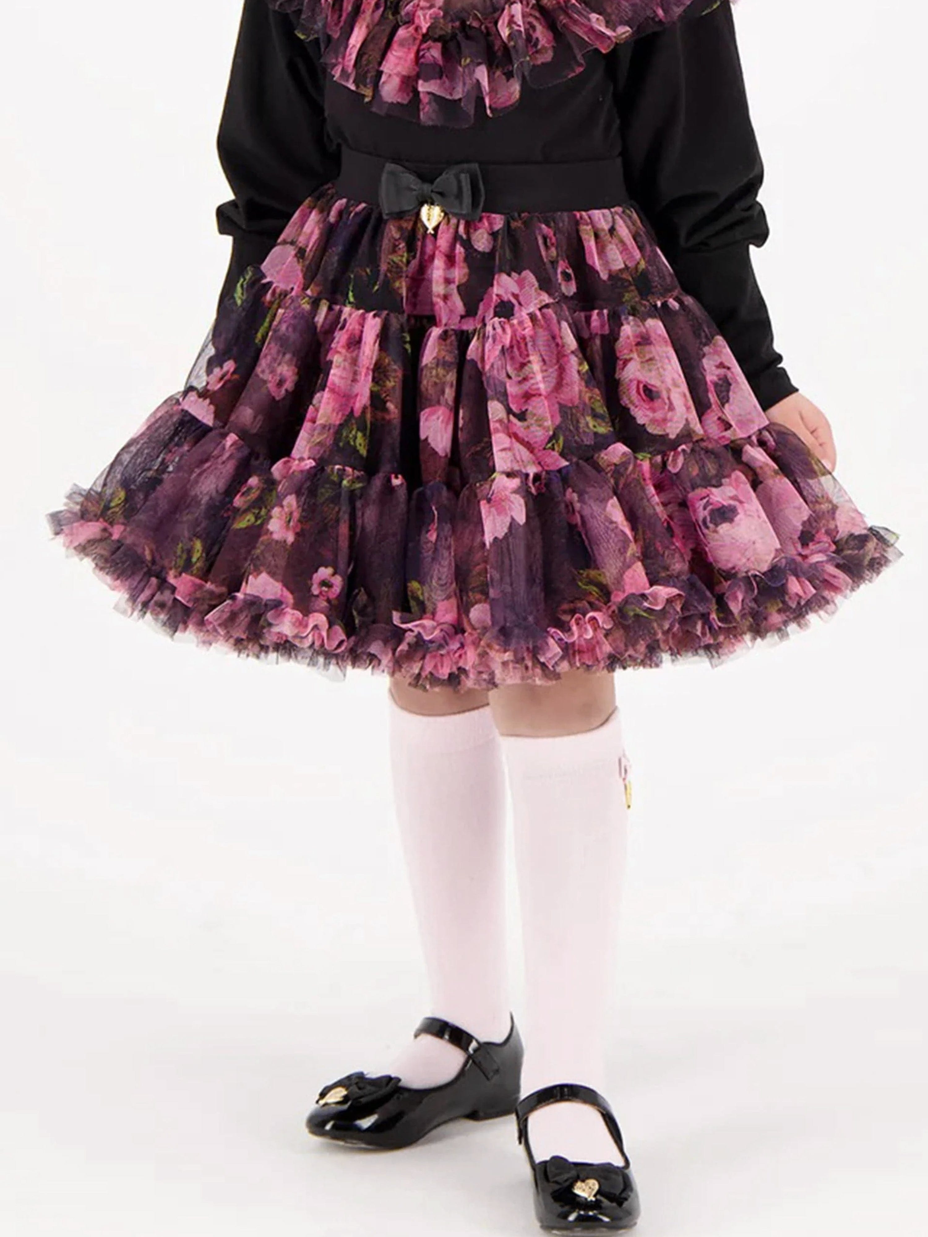 Girls Pixie Kew Tutu in Black