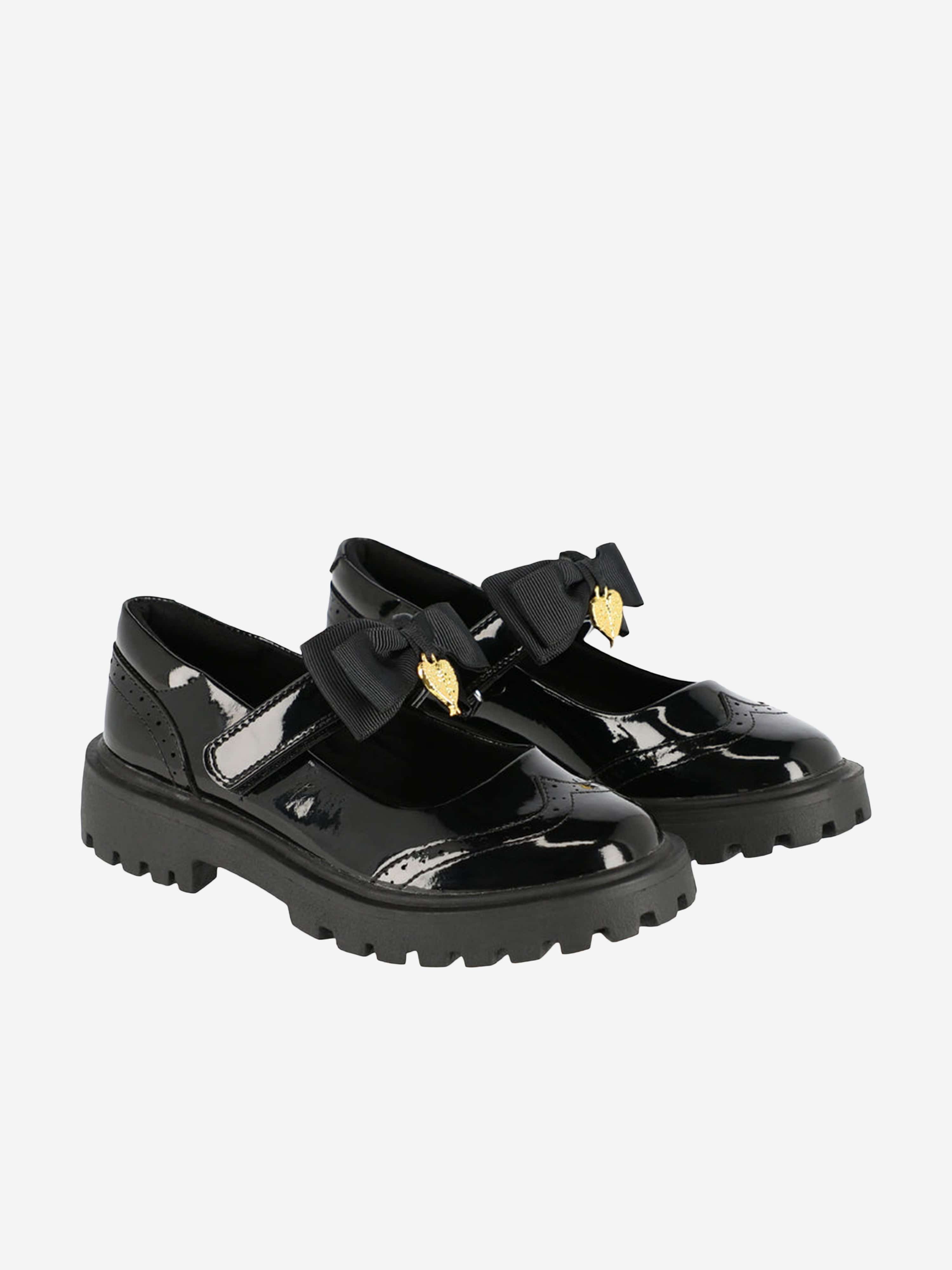 Angels Face Girls Geri Mary Jane Shoes in Black