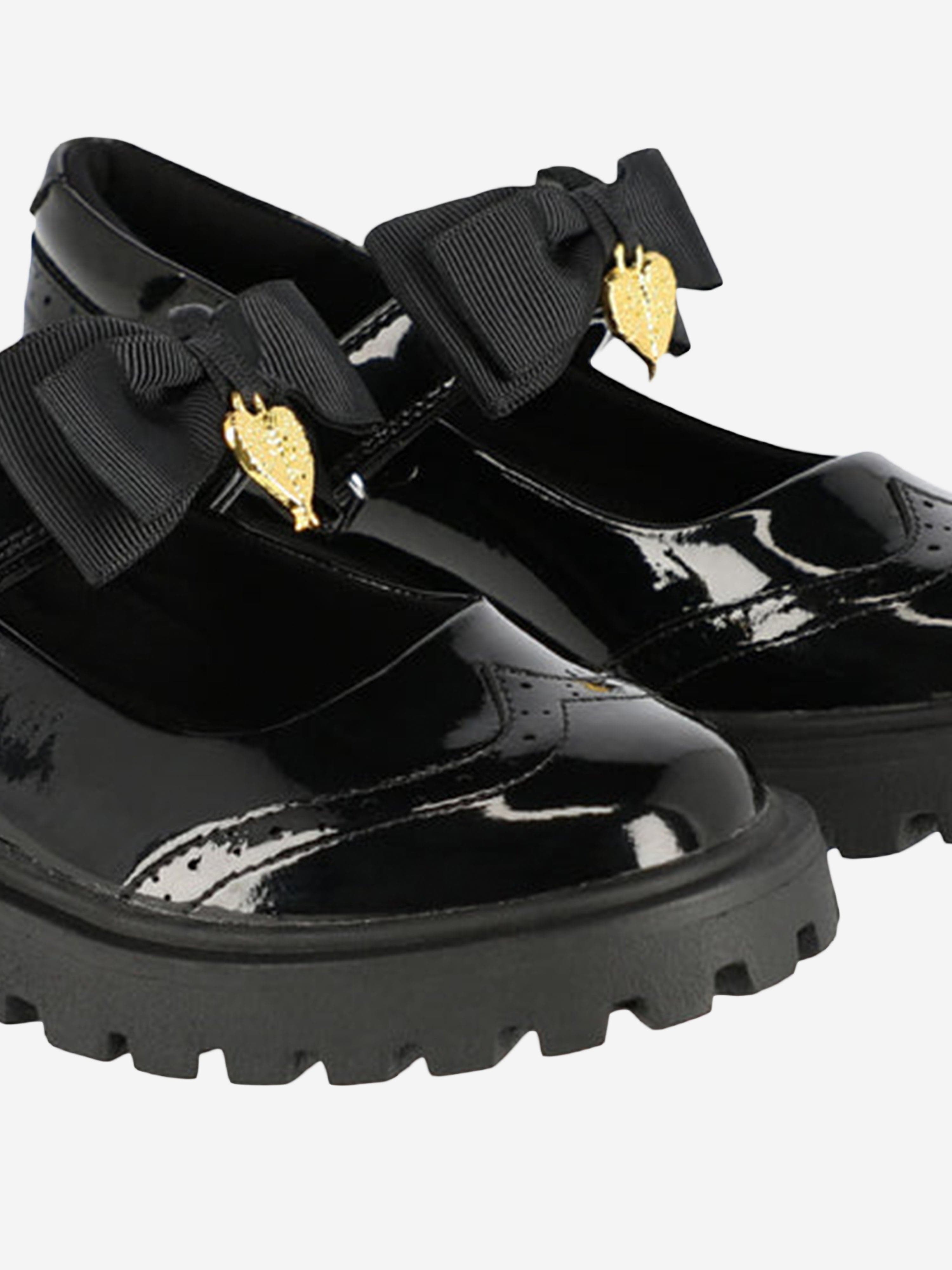 Angels Face Girls Geri Mary Jane Shoes in Black