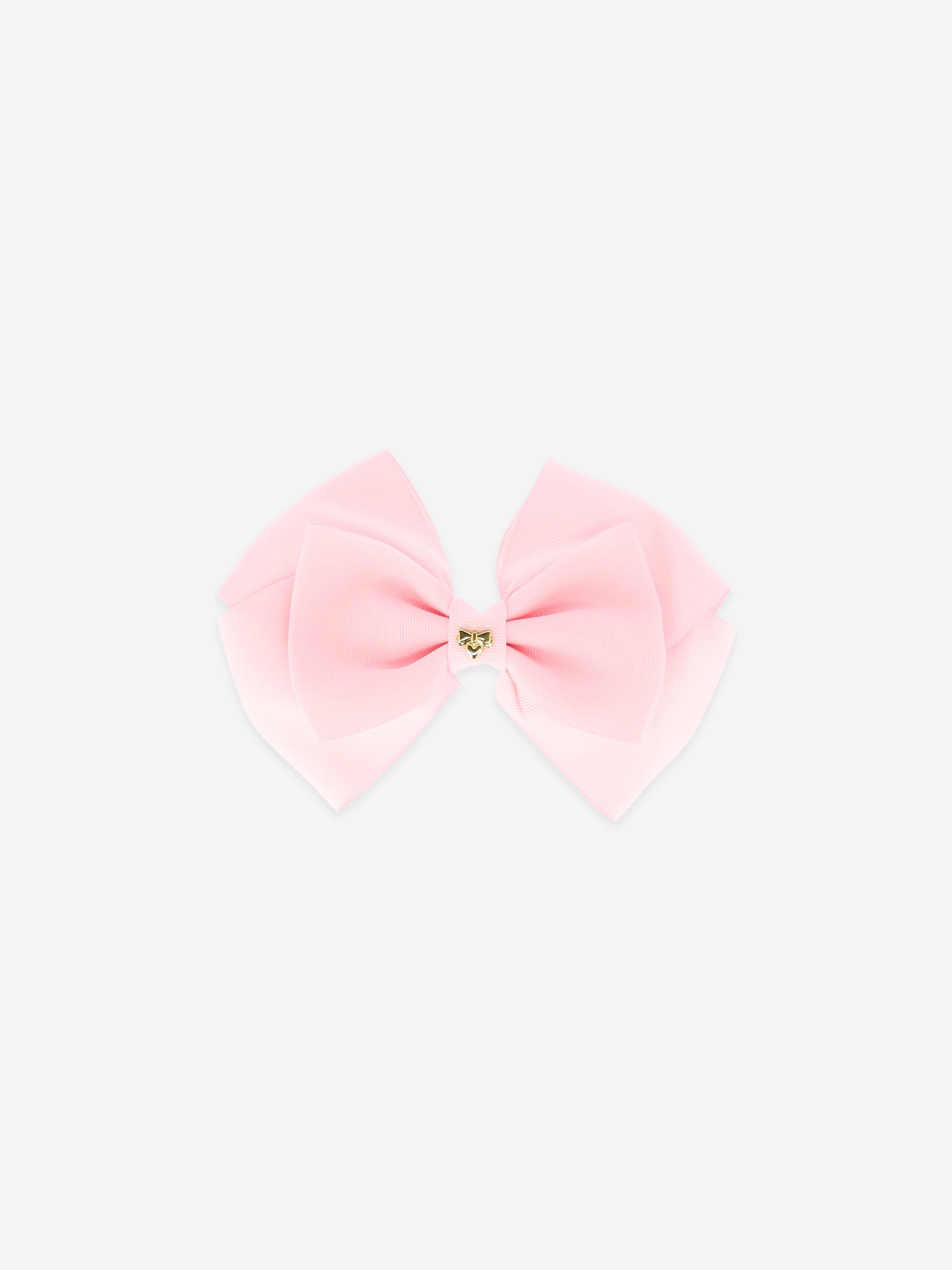 Angels Face Girls Mega Bow Hair Clip in Pink