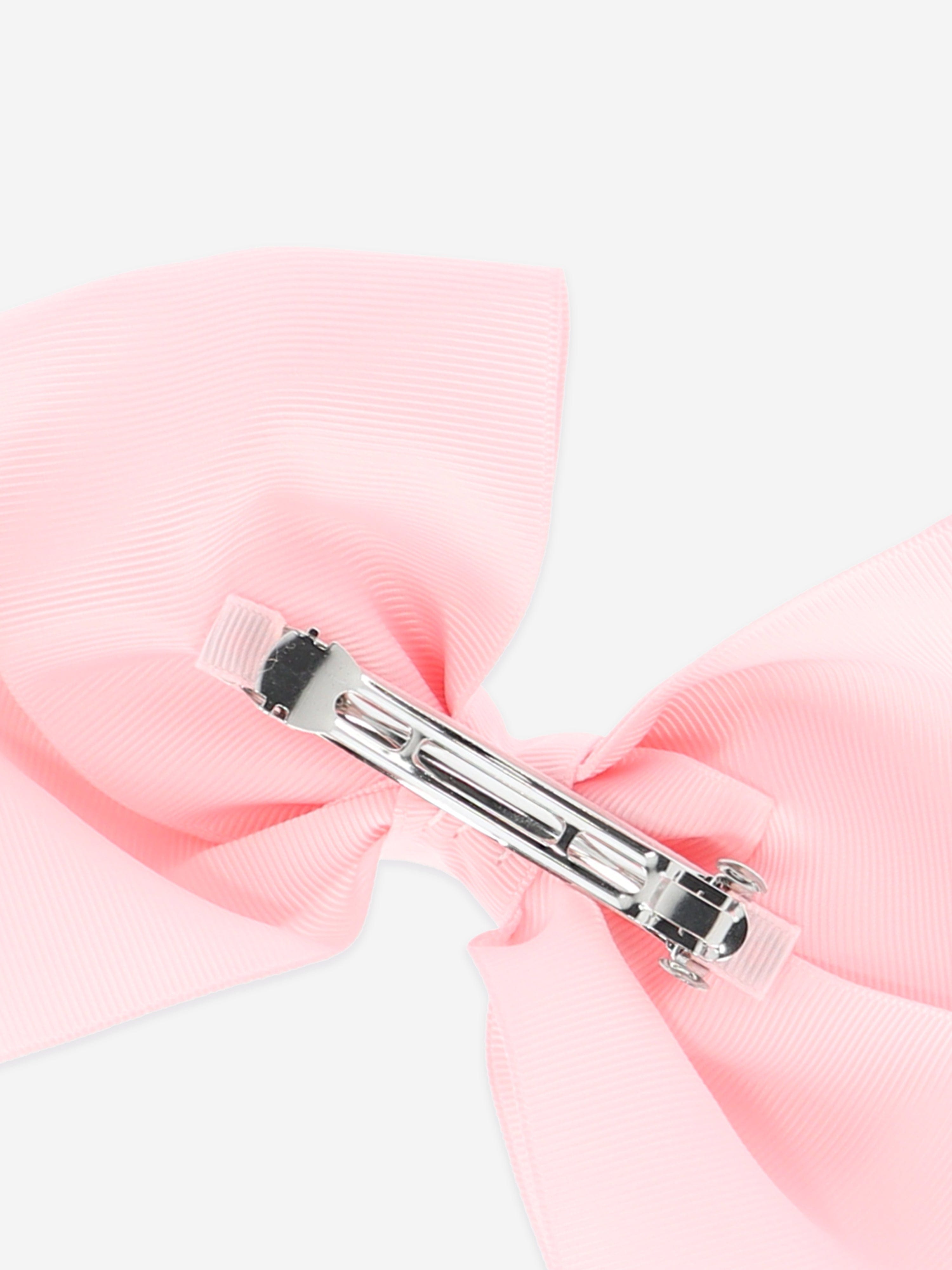 Angels Face Girls Mega Bow Hair Clip in Pink