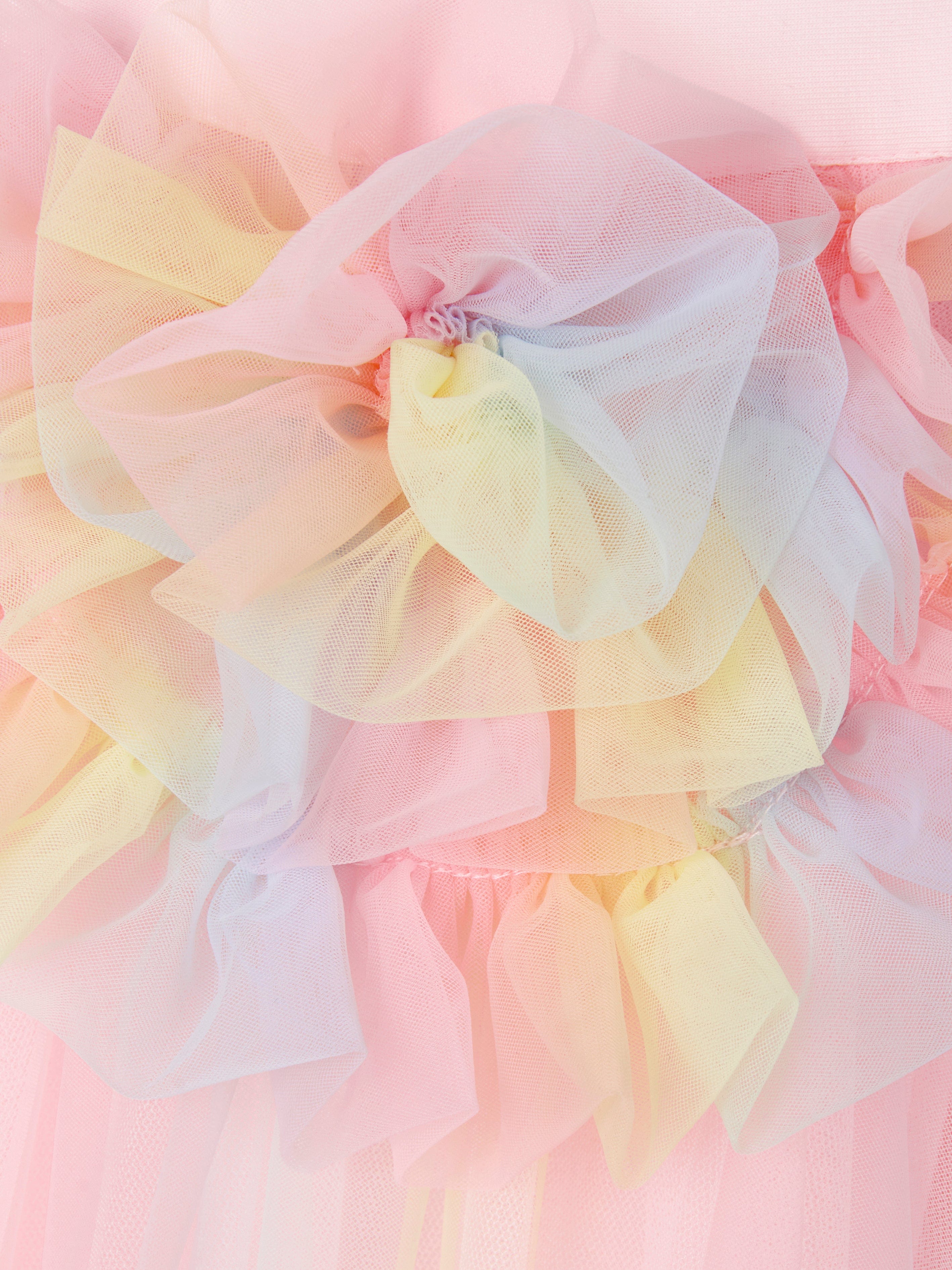 Girls Rosheen Tulle Dress in Pink