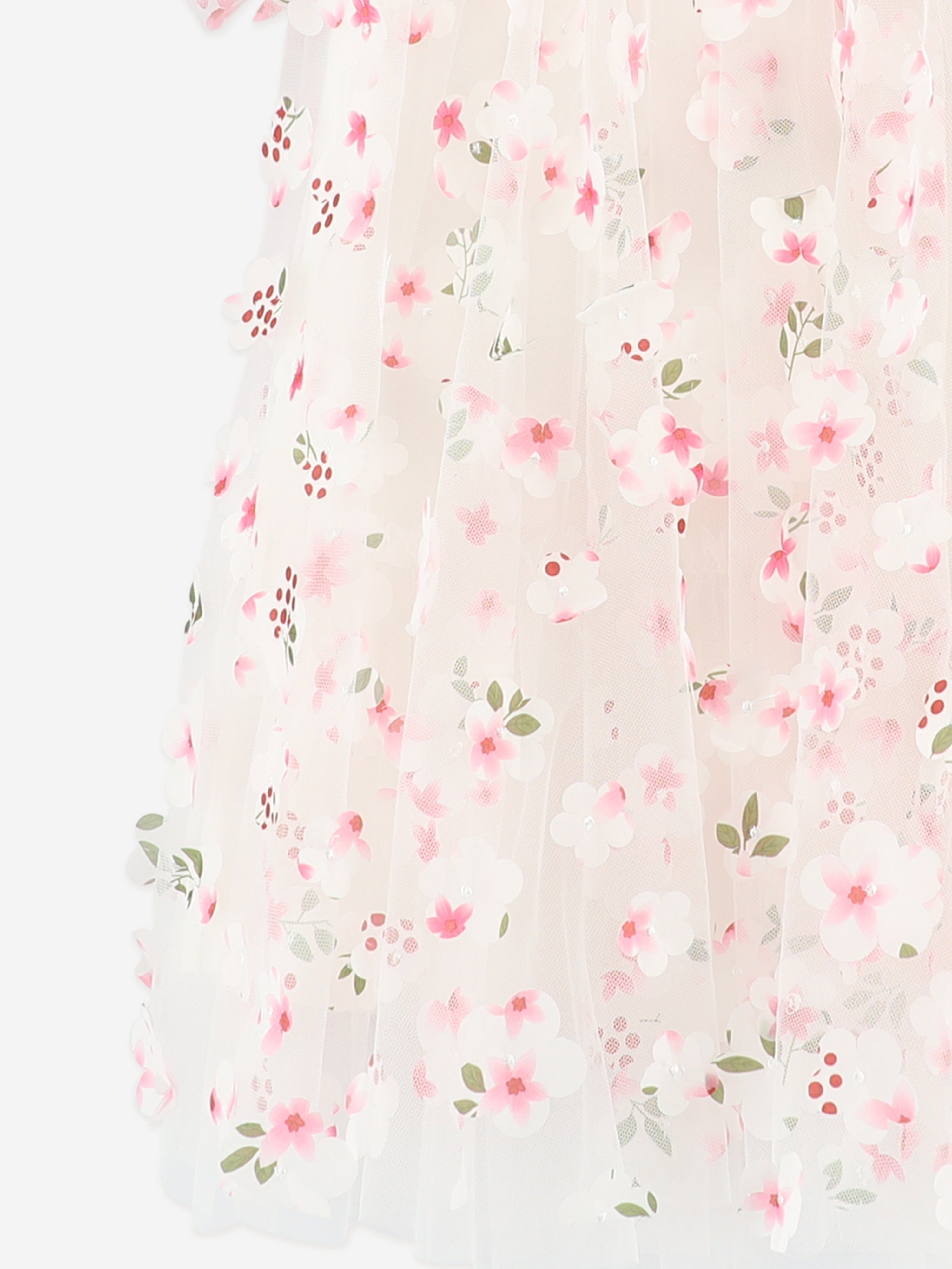 Angels Face Girls Marlowe Petal Tulle Dress in White