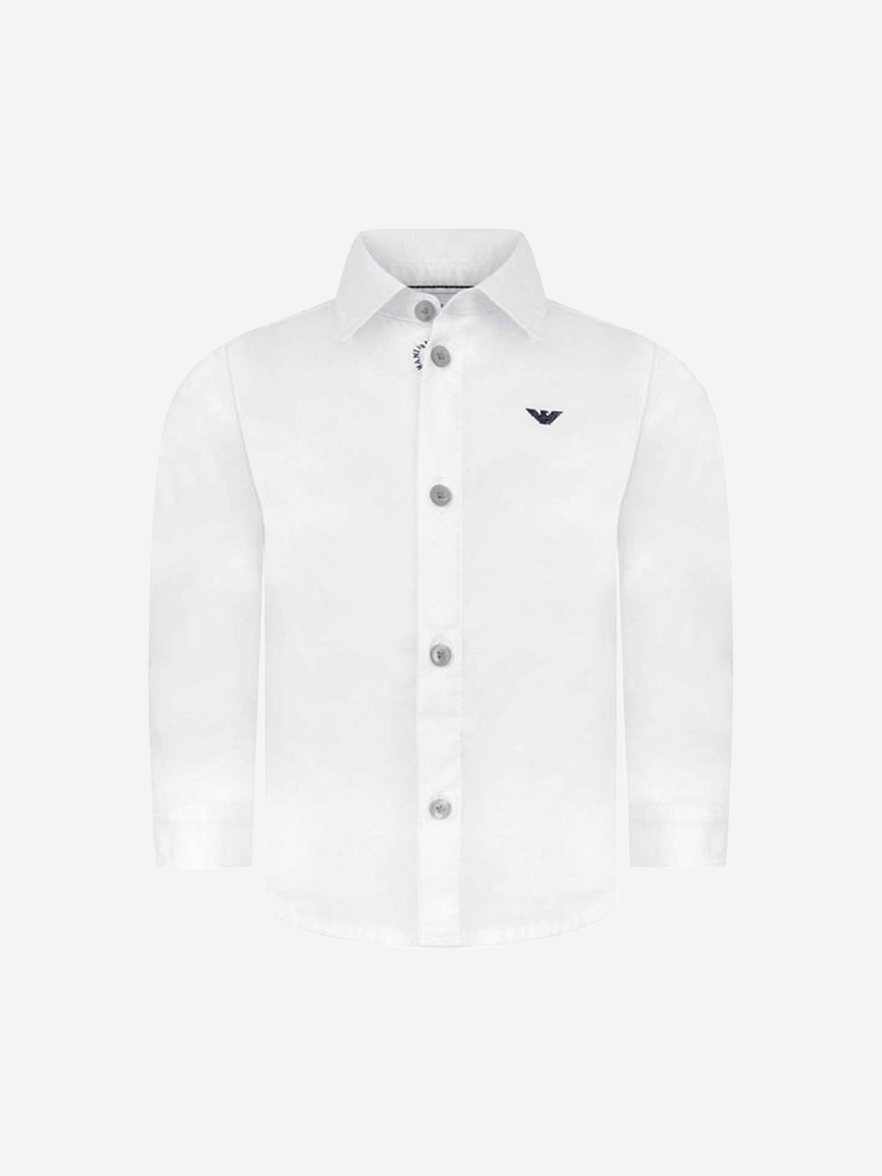 Emporio Armani Baby Boys Cotton Shirt