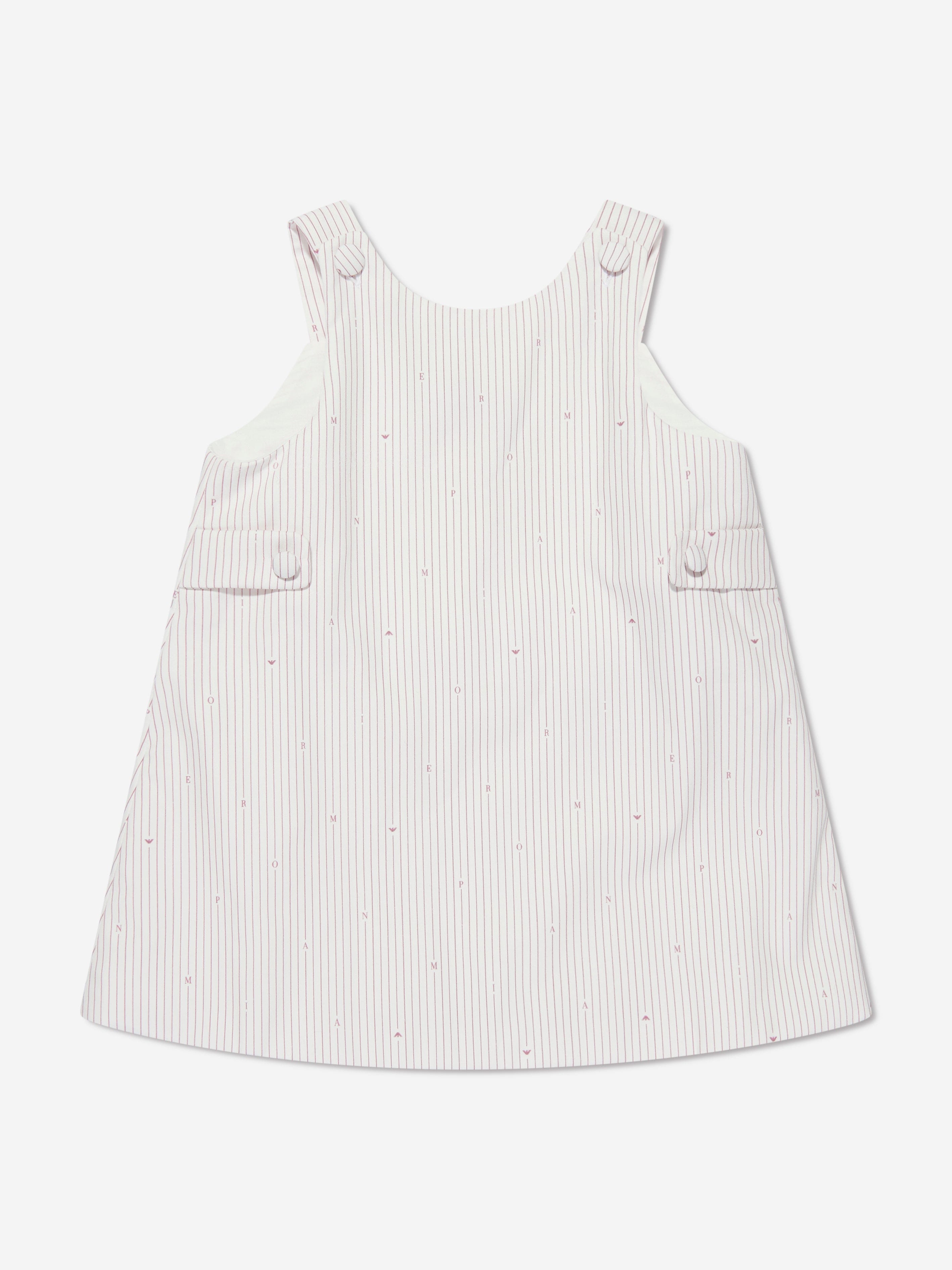 Emporio Armani Baby Girls Dress And Bodysuit Set