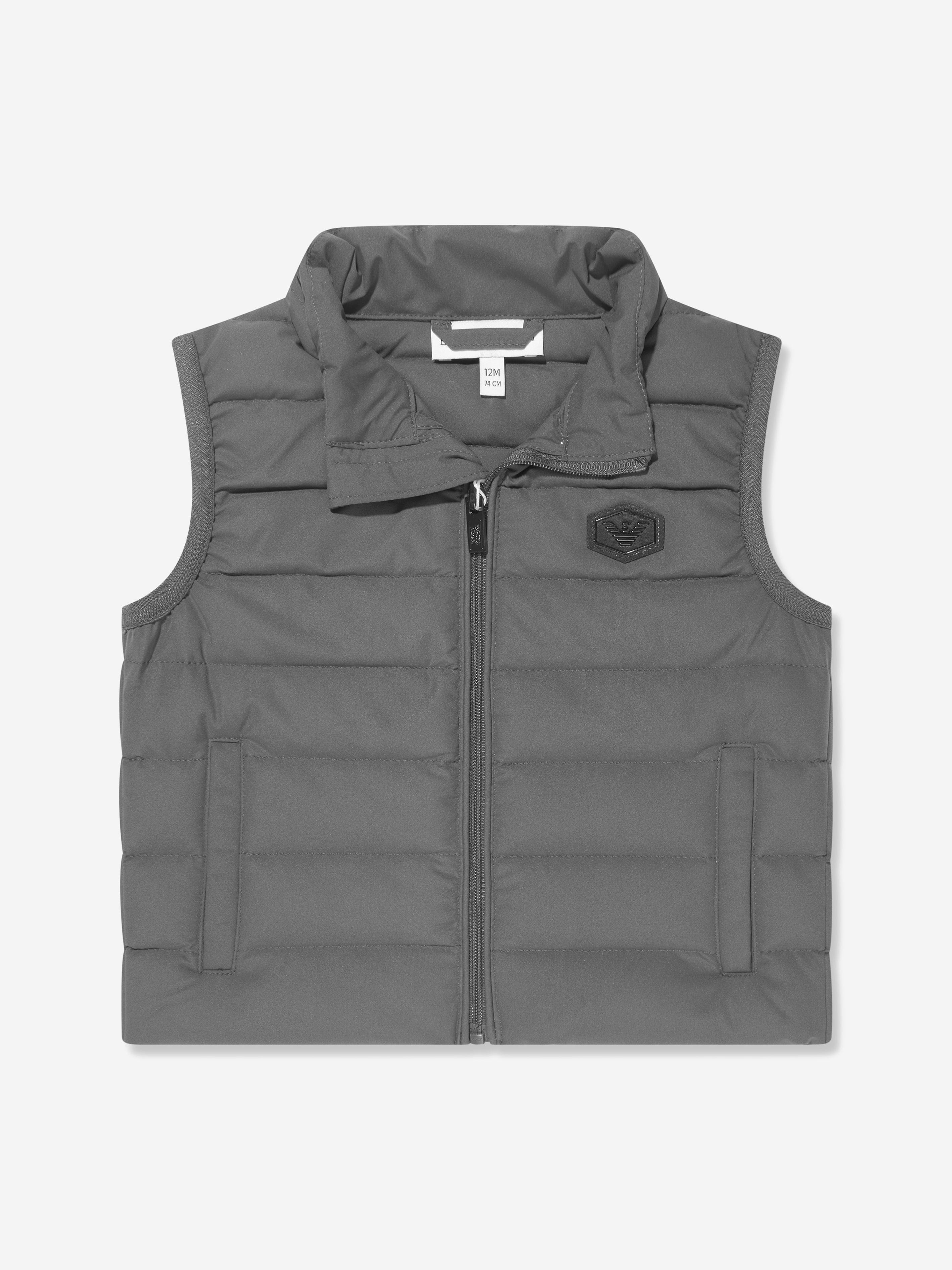 Emporio Armani Baby Boys Recycled Down Padded Gilet