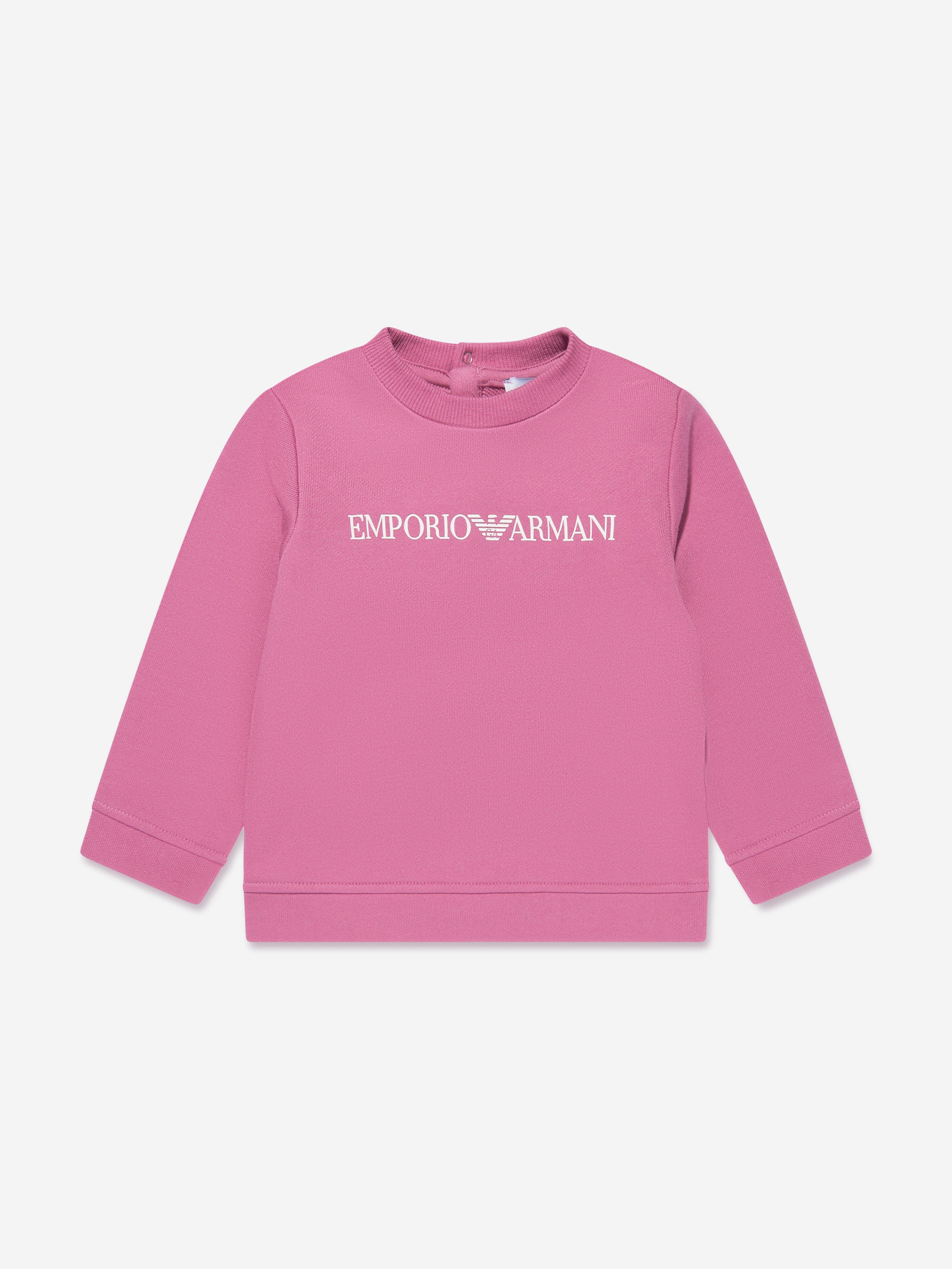 Emporio Armani Baby Girls Logo Sweatshirt