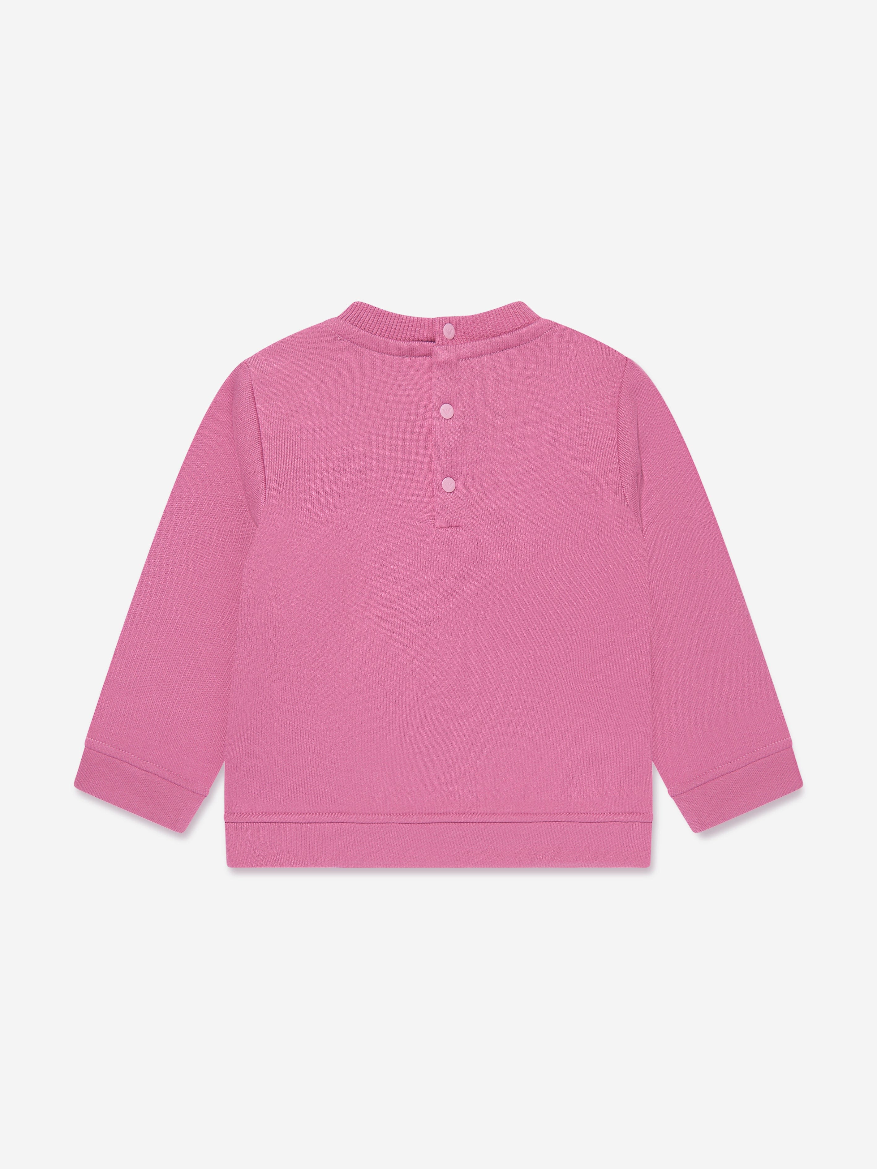 Emporio Armani Baby Girls Logo Sweatshirt