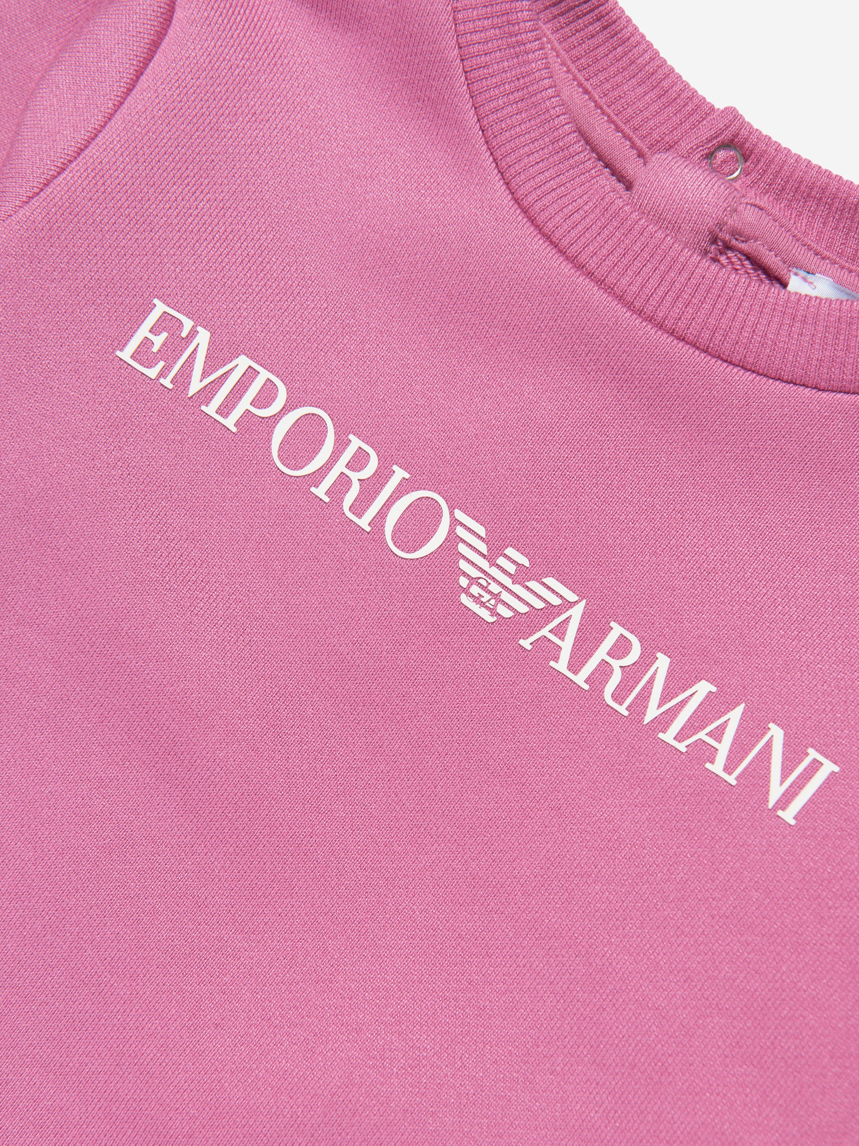 Emporio Armani Baby Girls Logo Sweatshirt