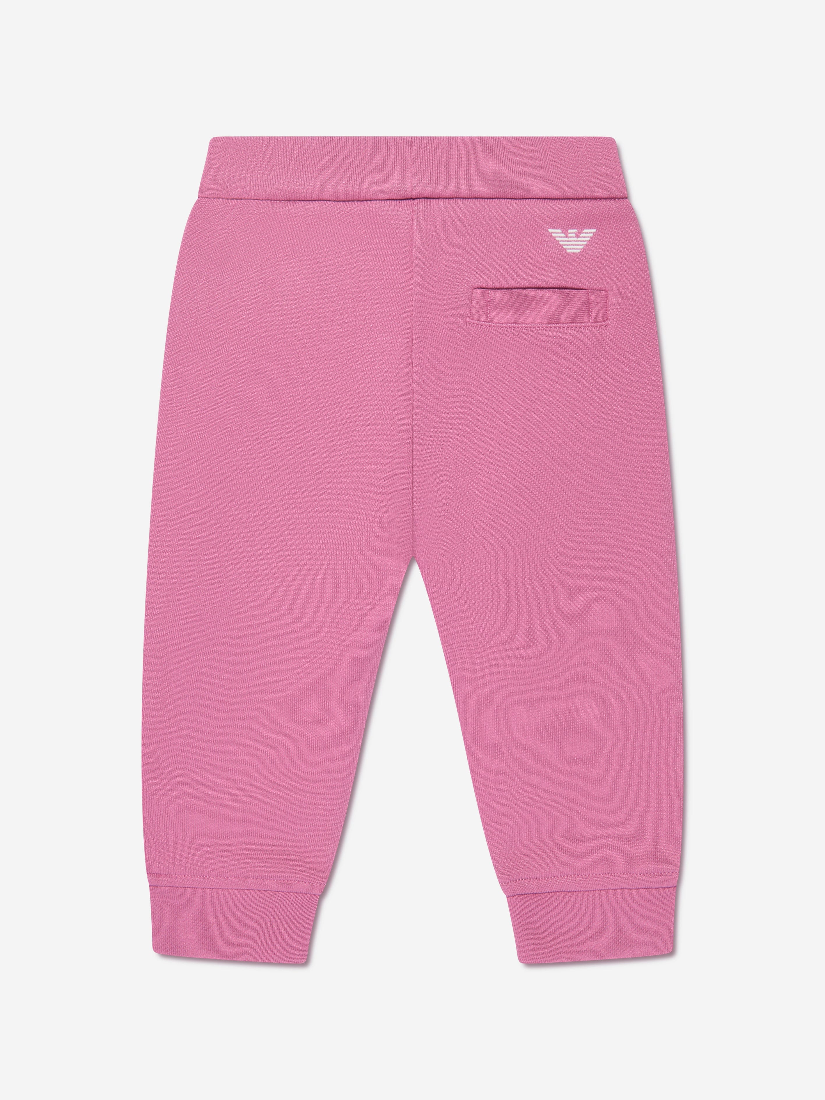 Emporio Armani Baby Girls Logo Joggers