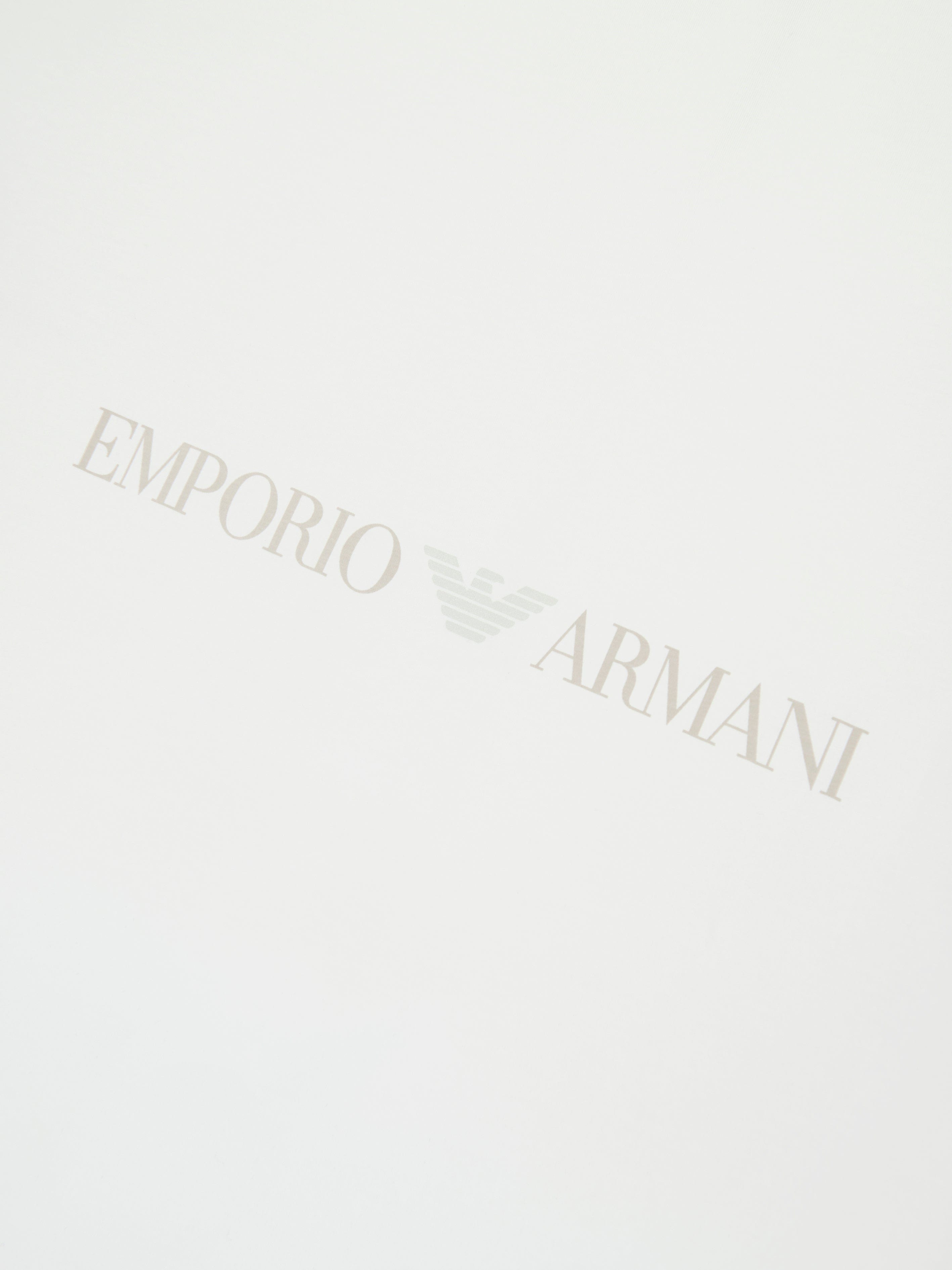 Emporio Armani Baby Logo Print Blanket (W:75cm)