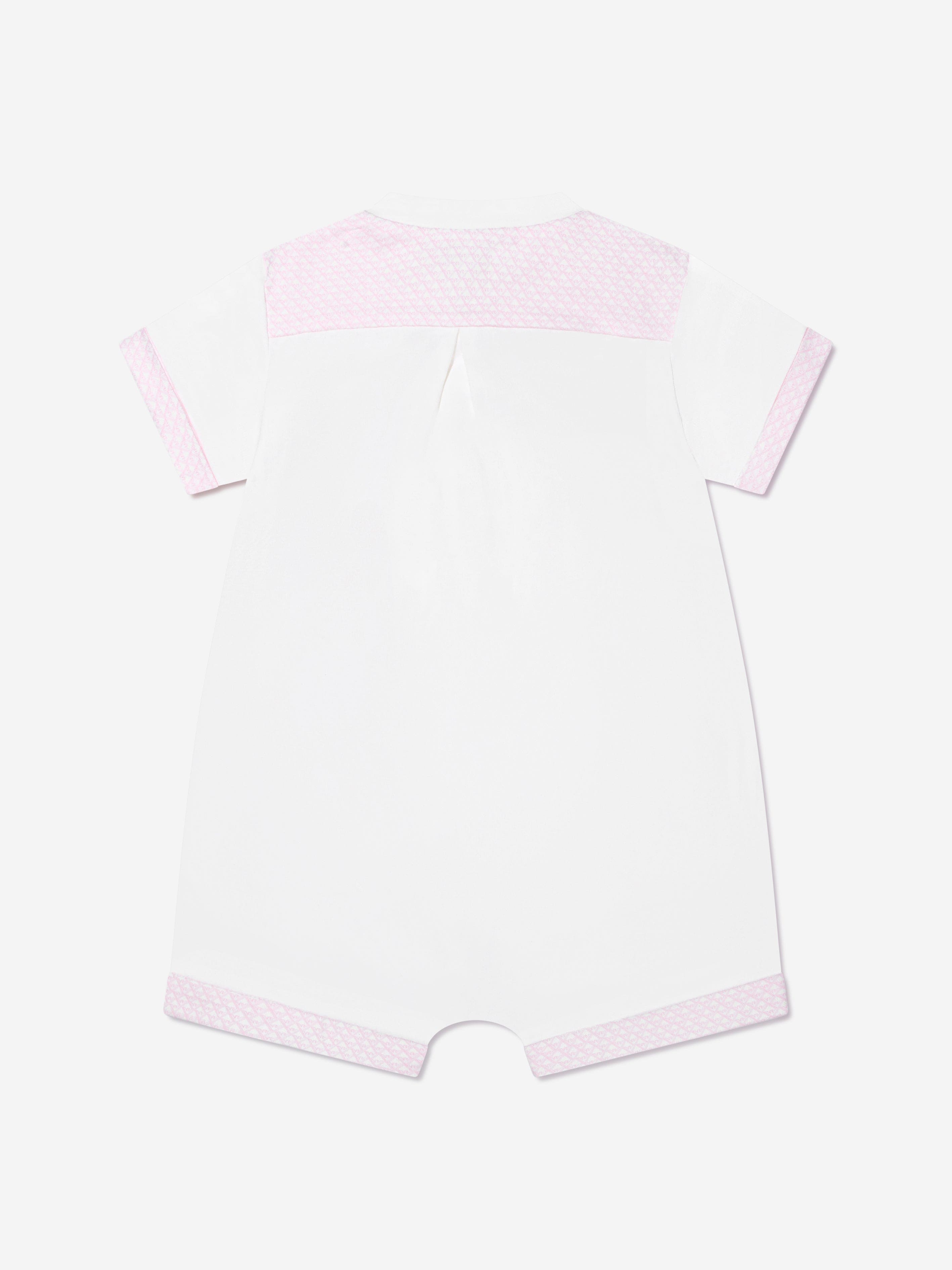 Emporio Armani Baby Girls Romper Gift Set (2 piece)