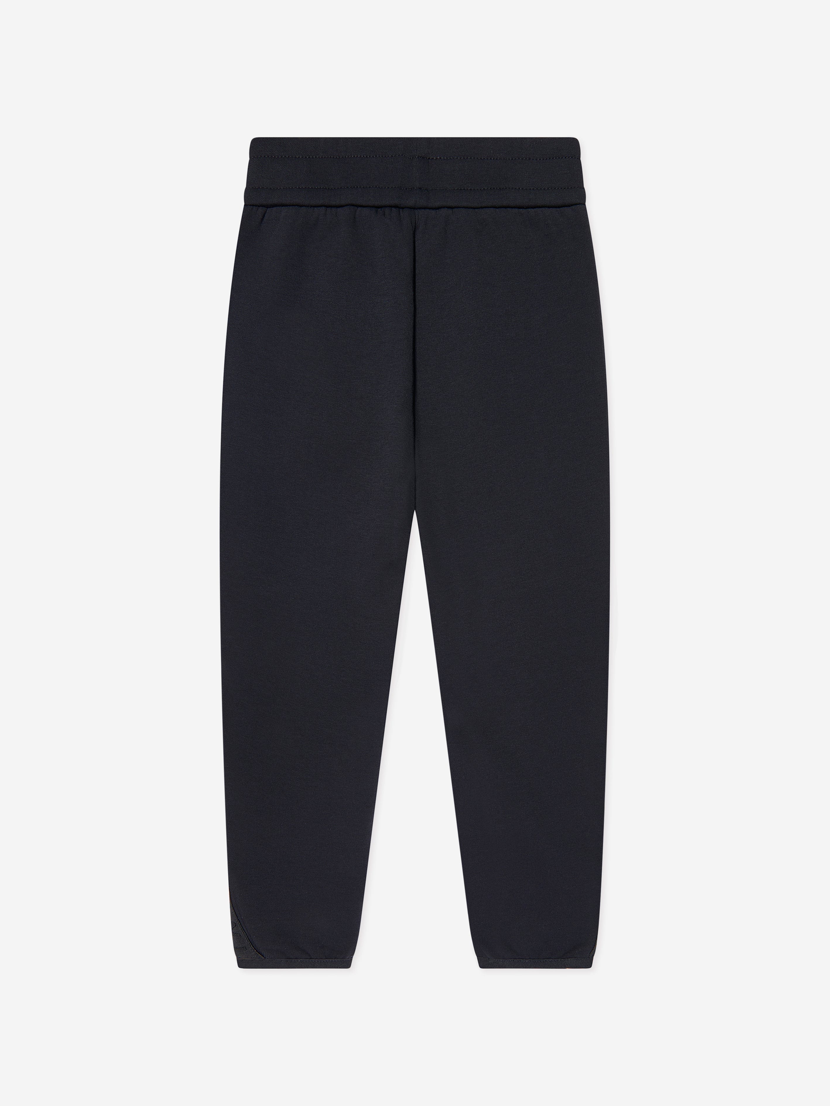 Emporio Armani Boys Logo Joggers in Navy