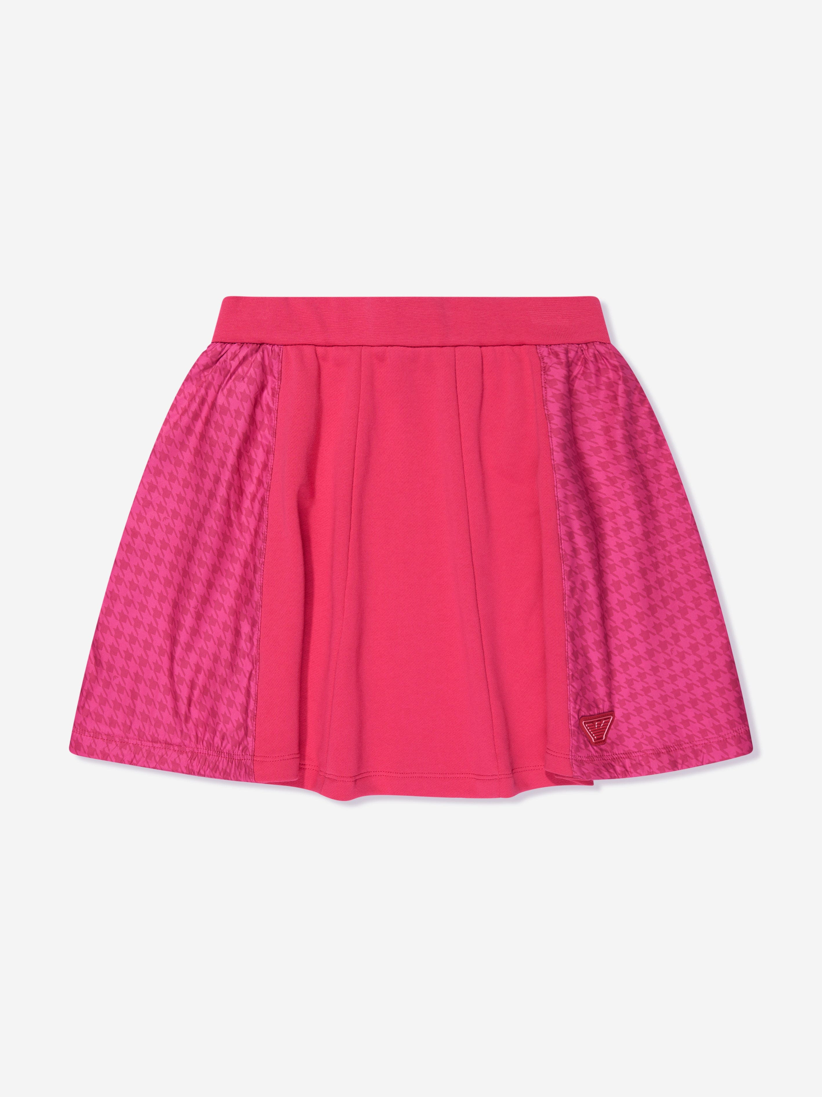 Emporio Armani Girls Flared Skirt in Pink