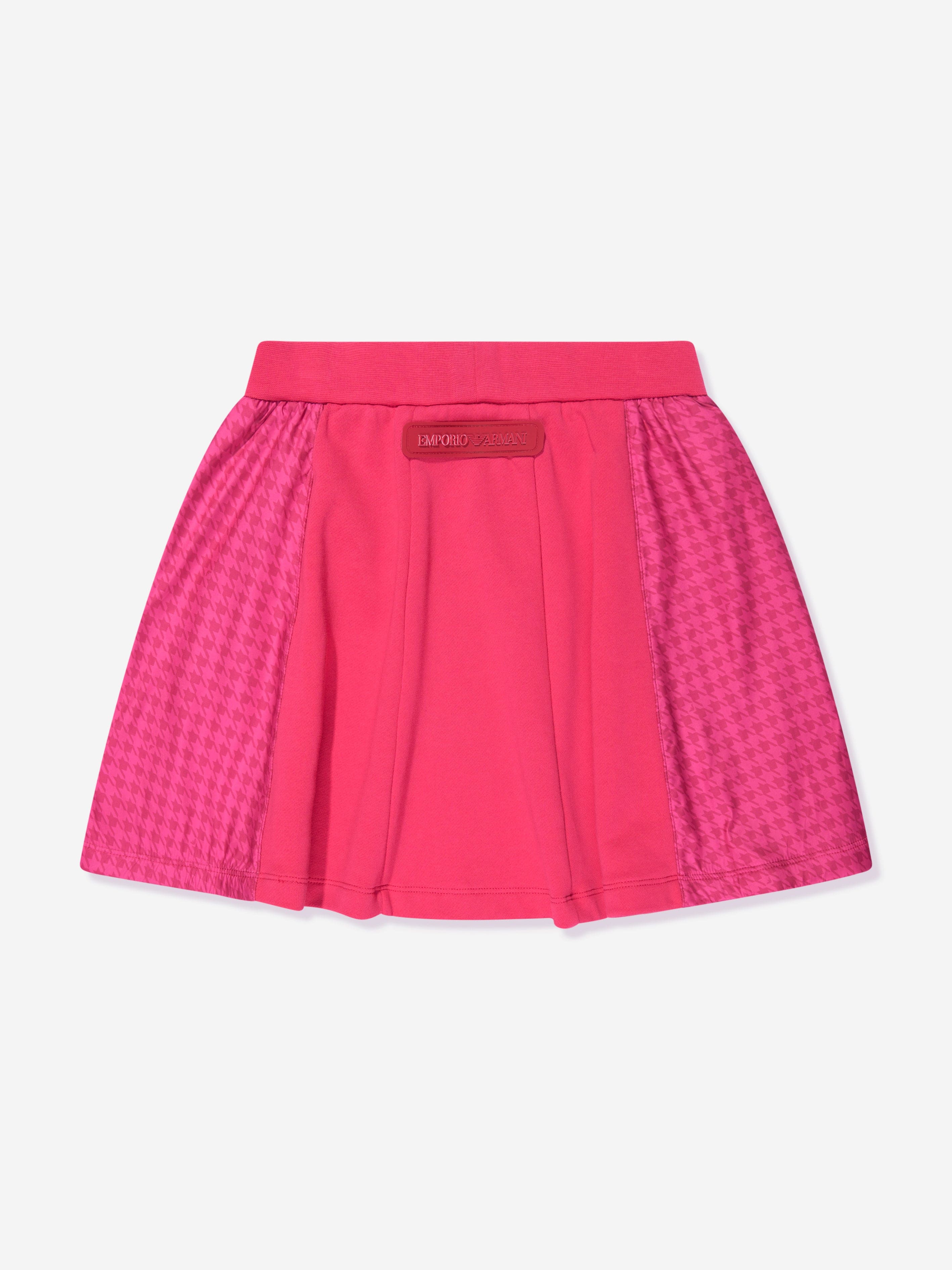 Emporio Armani Girls Flared Skirt in Pink