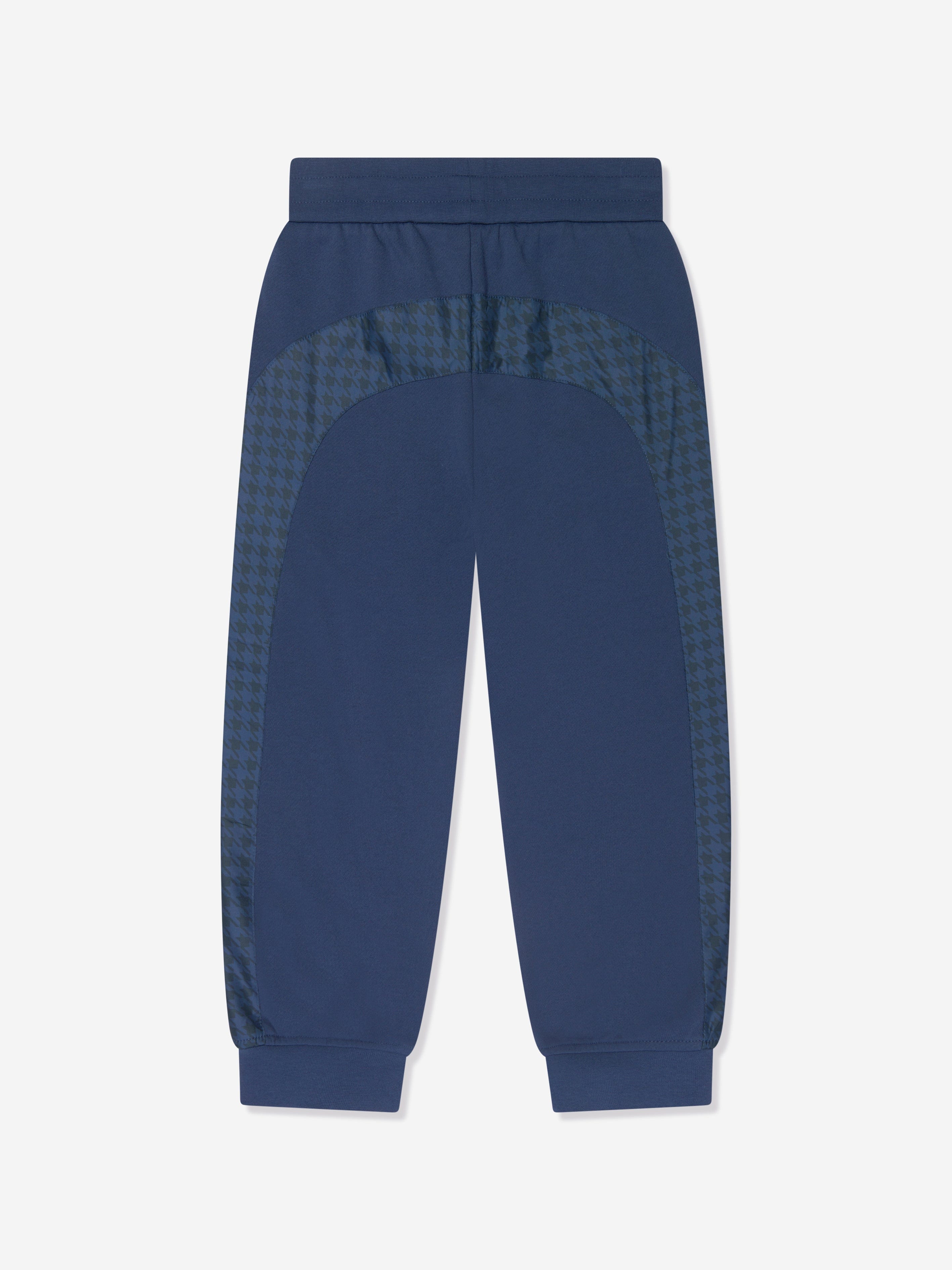 Emporio Armani Boys Logo Joggers in Blue