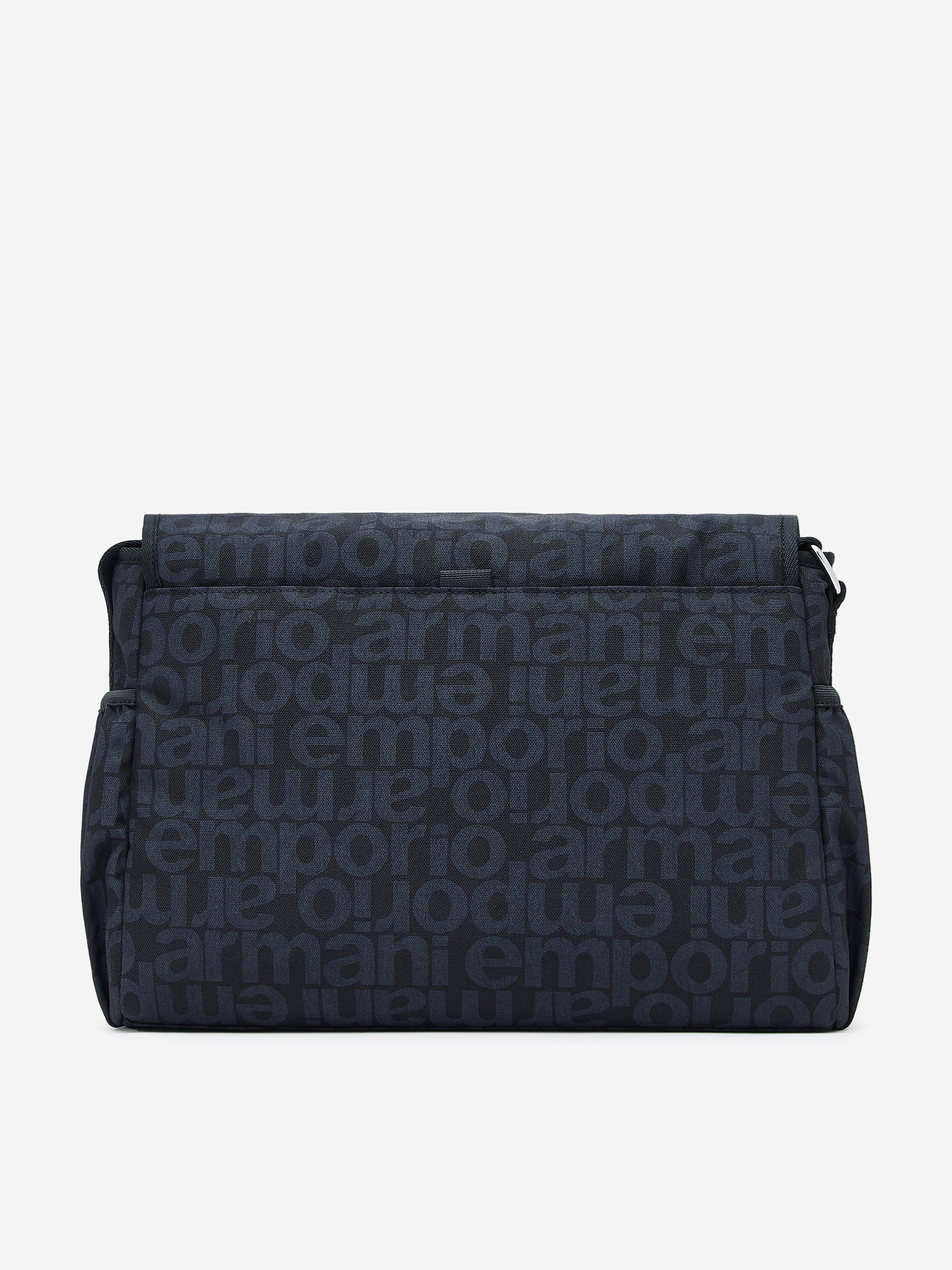 Emporio Armani Baby Logo Changing Bag in Navy (36cm)
