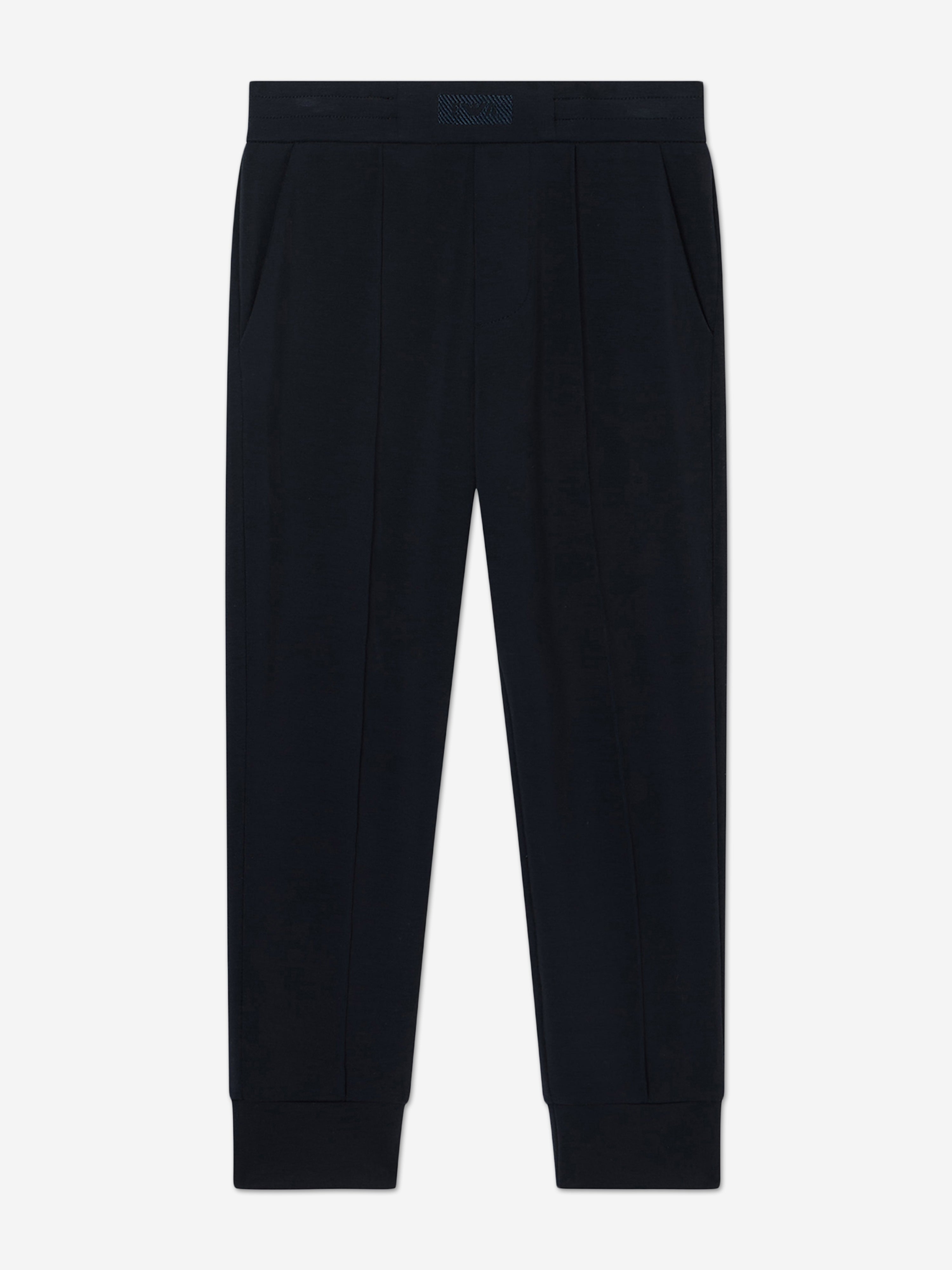 Emporio Armani Boys Logo Tracksuit in Navy