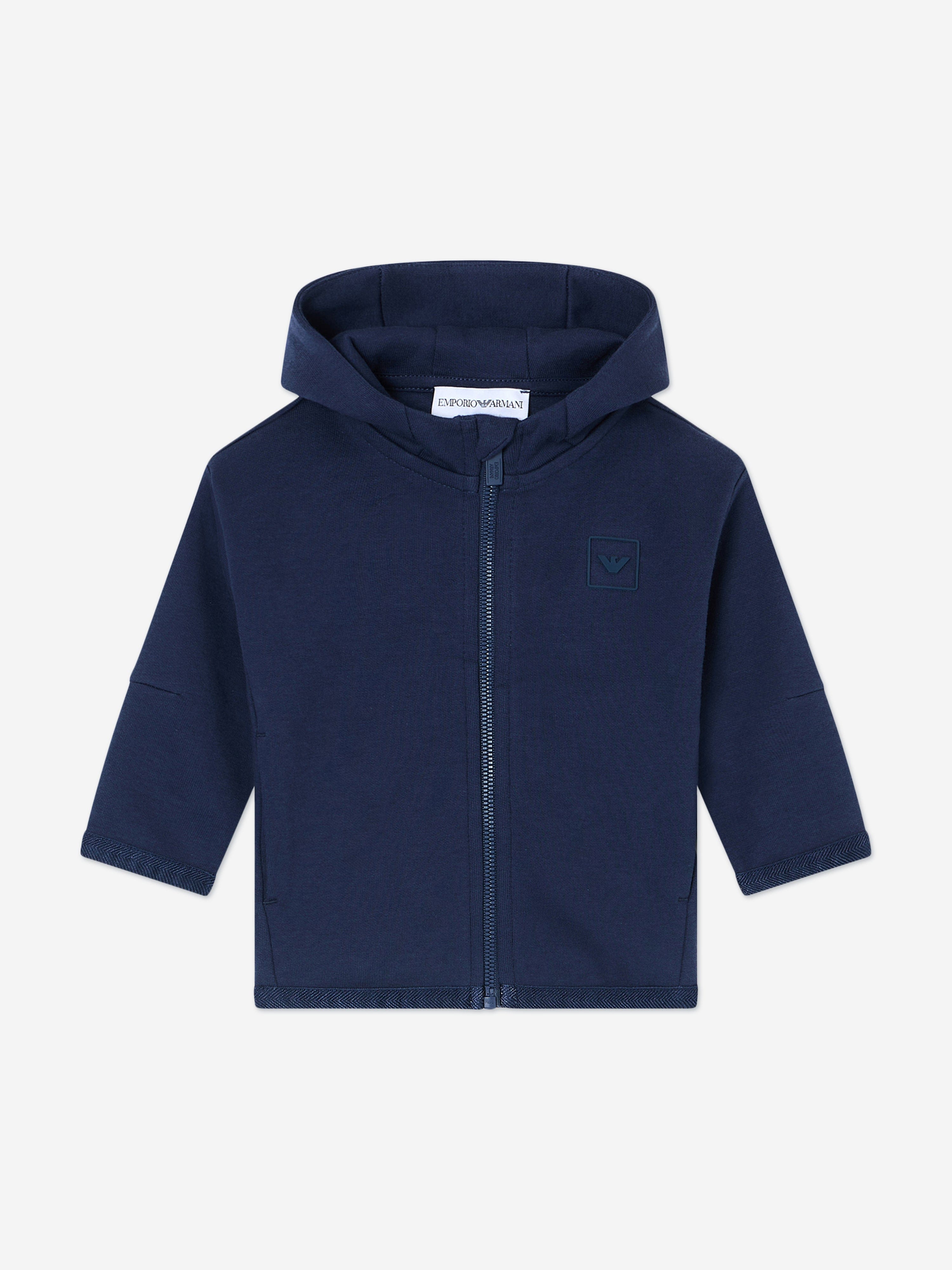 Emporio Armani Baby Boys Logo Tracksuit in Navy