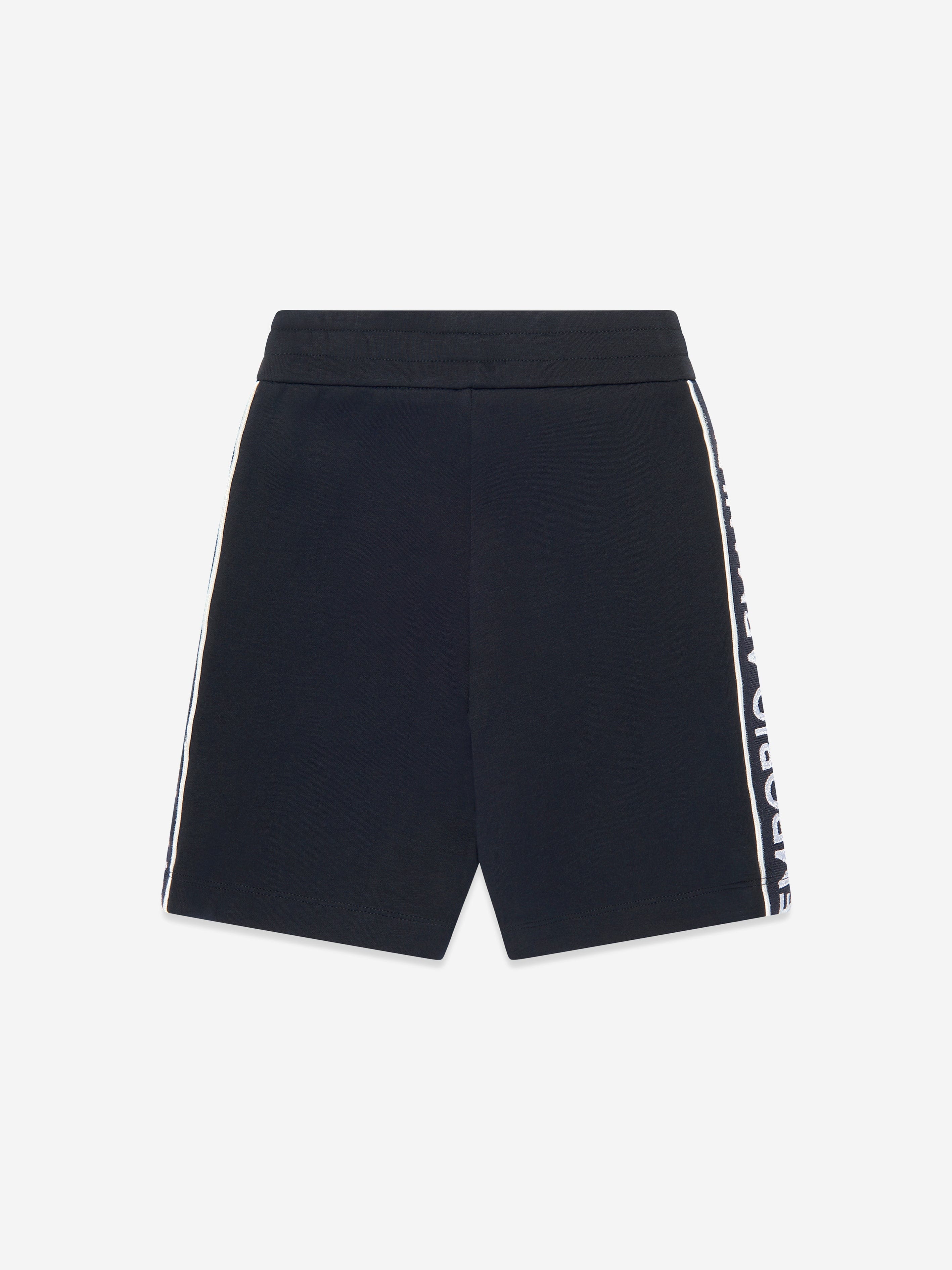 Emporio Armani Boys Logo Shorts In Navy