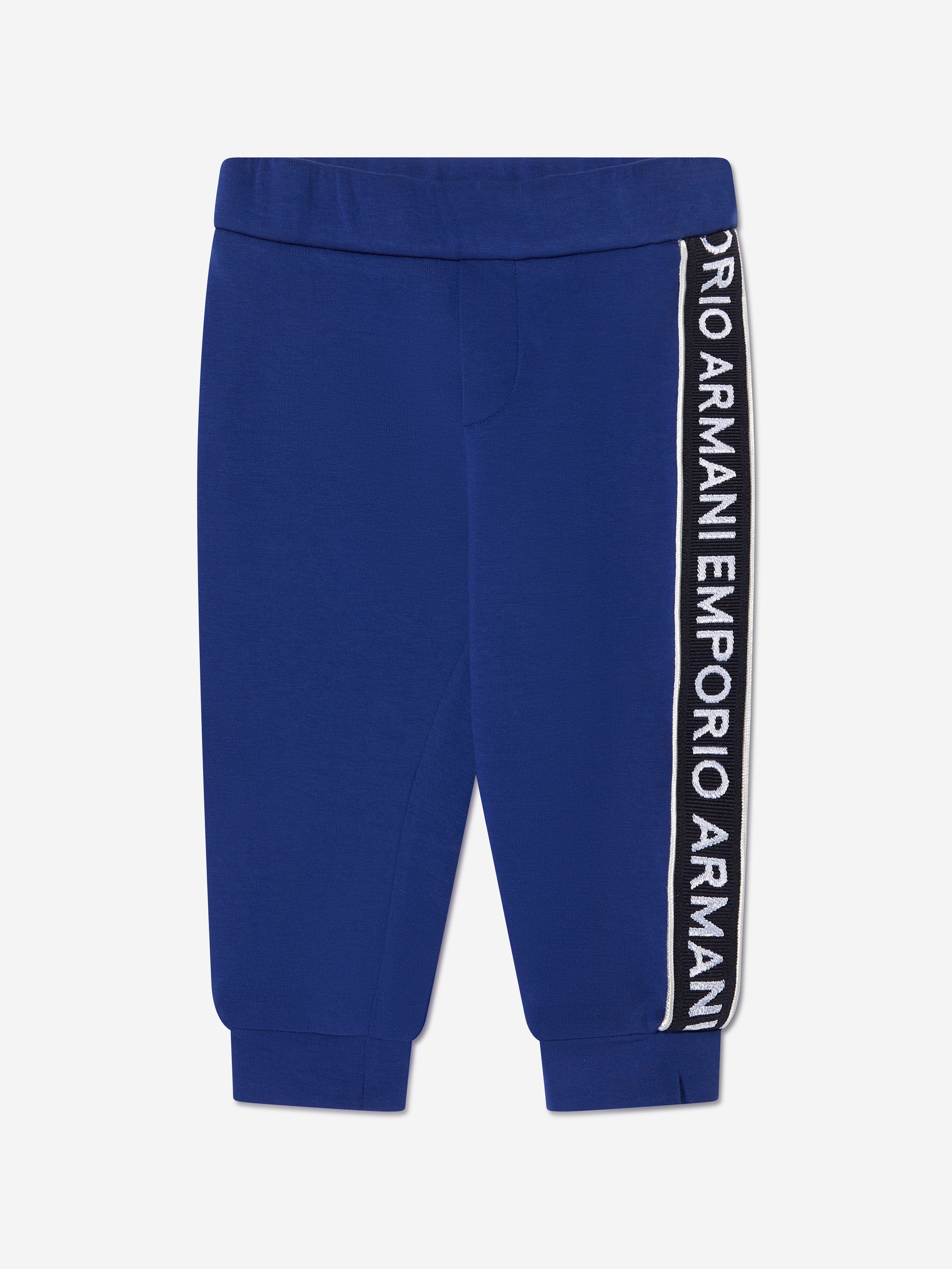 Emporio Armani Baby Boys Logo Tracksuit In Blue