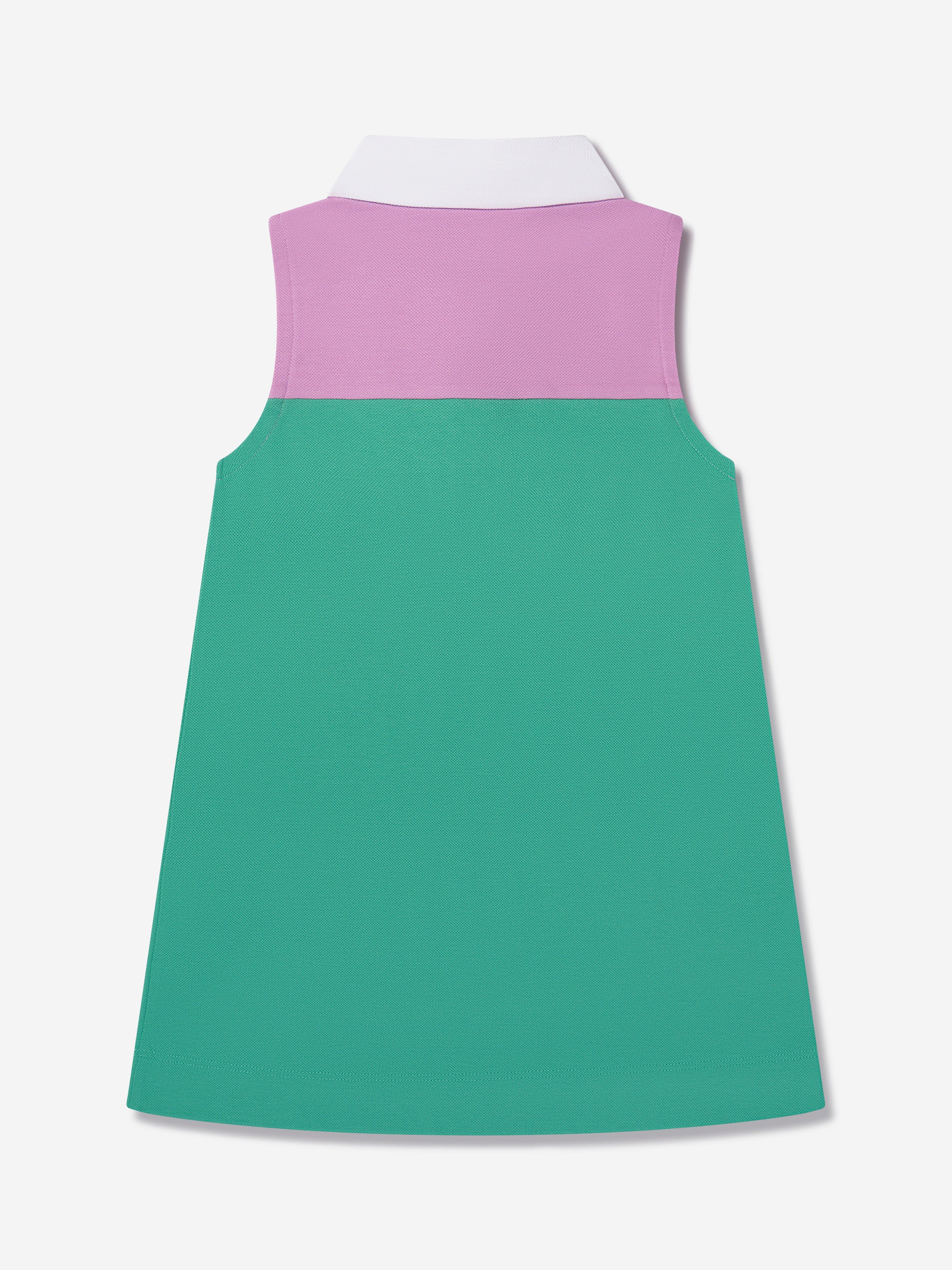 Emporio Armani Girls Sleeveless Dress In Green