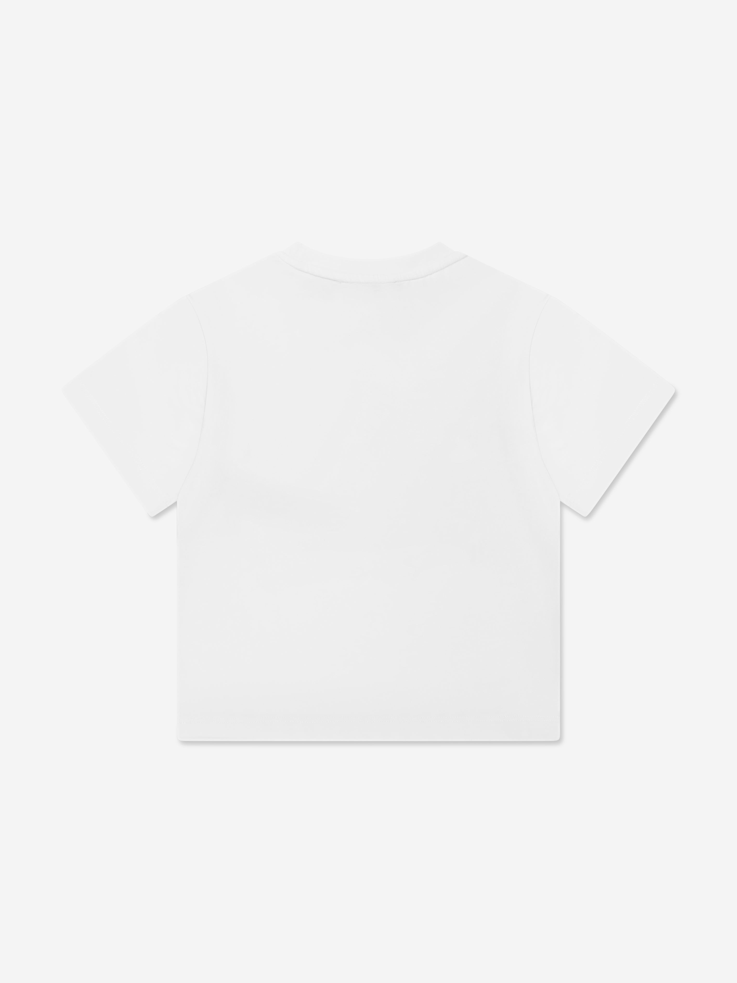 Emporio Armani Boys Logo T-Shirt In White