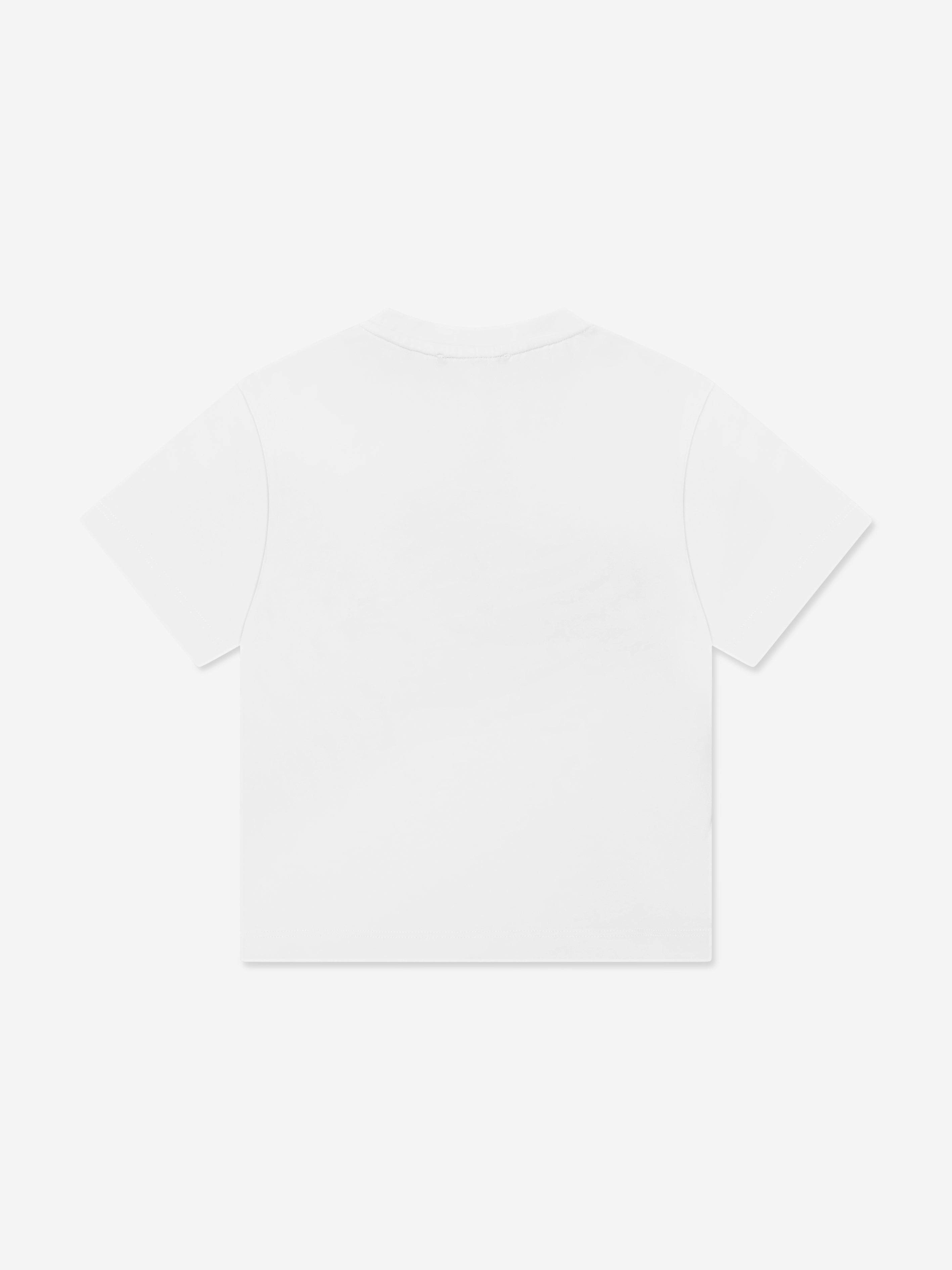 Emporio Armani Boys Logo T-Shirt In White