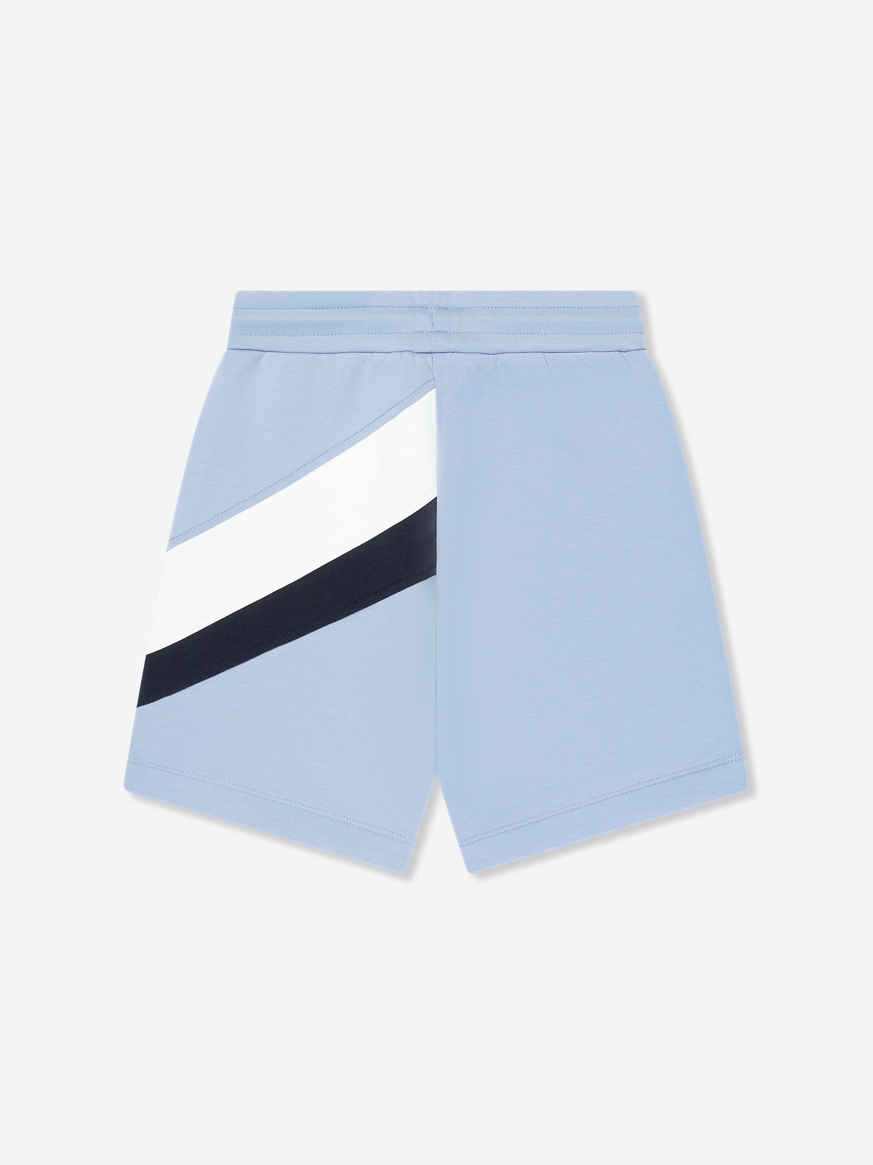 Emporio Armani Boys Bermuda Shorts In Blue