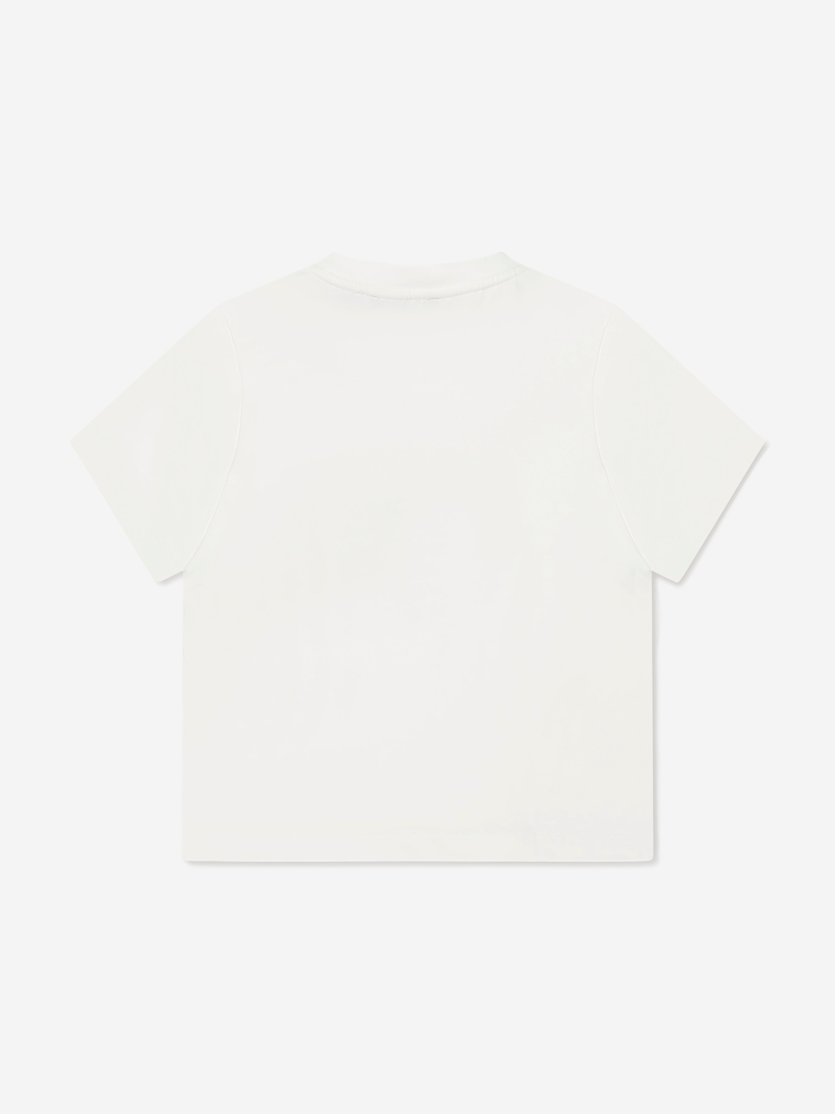 Emporio Armani Boys Logo T-Shirt In White