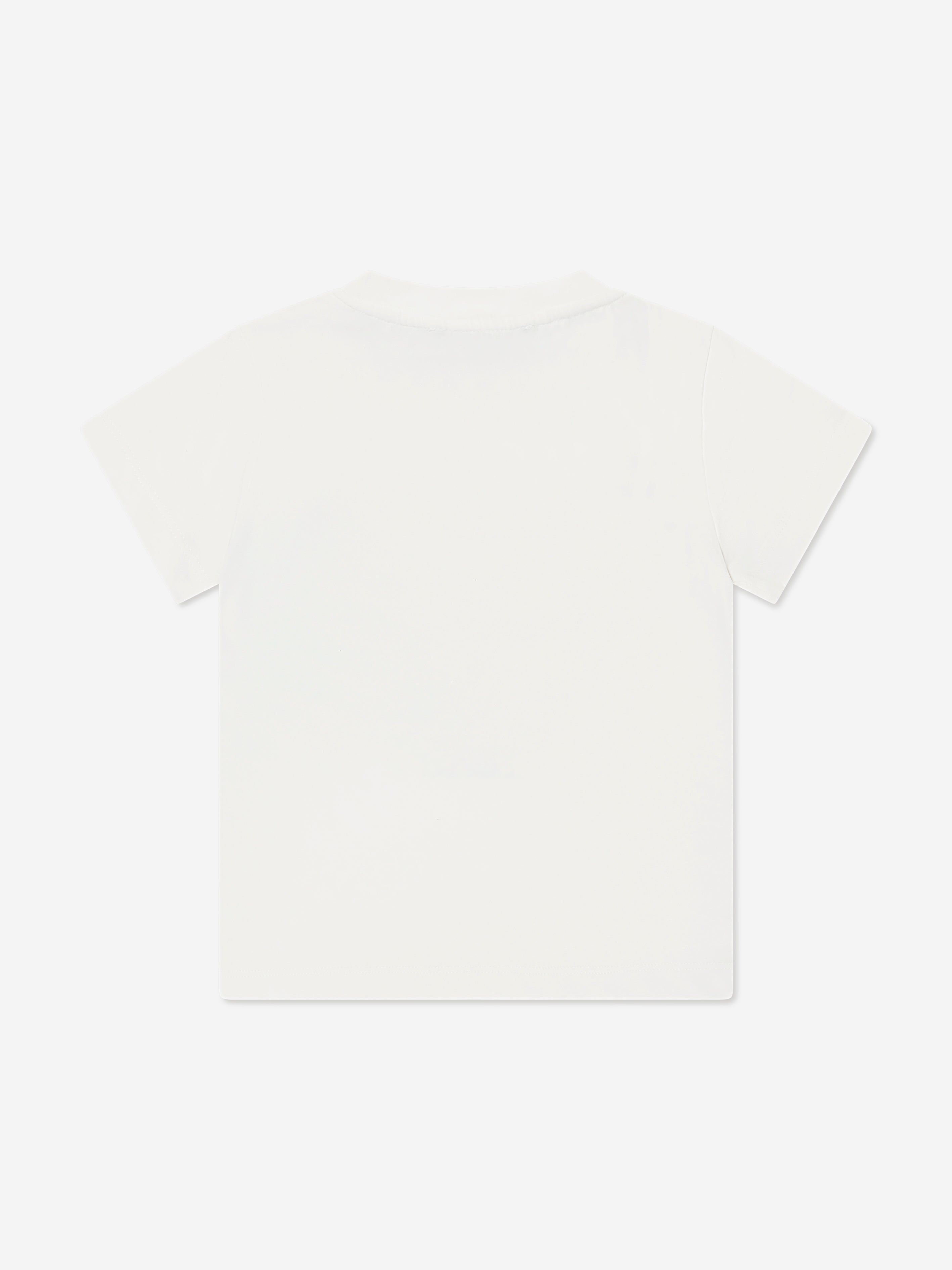 Emporio Armani Boys Logo T-Shirt In White