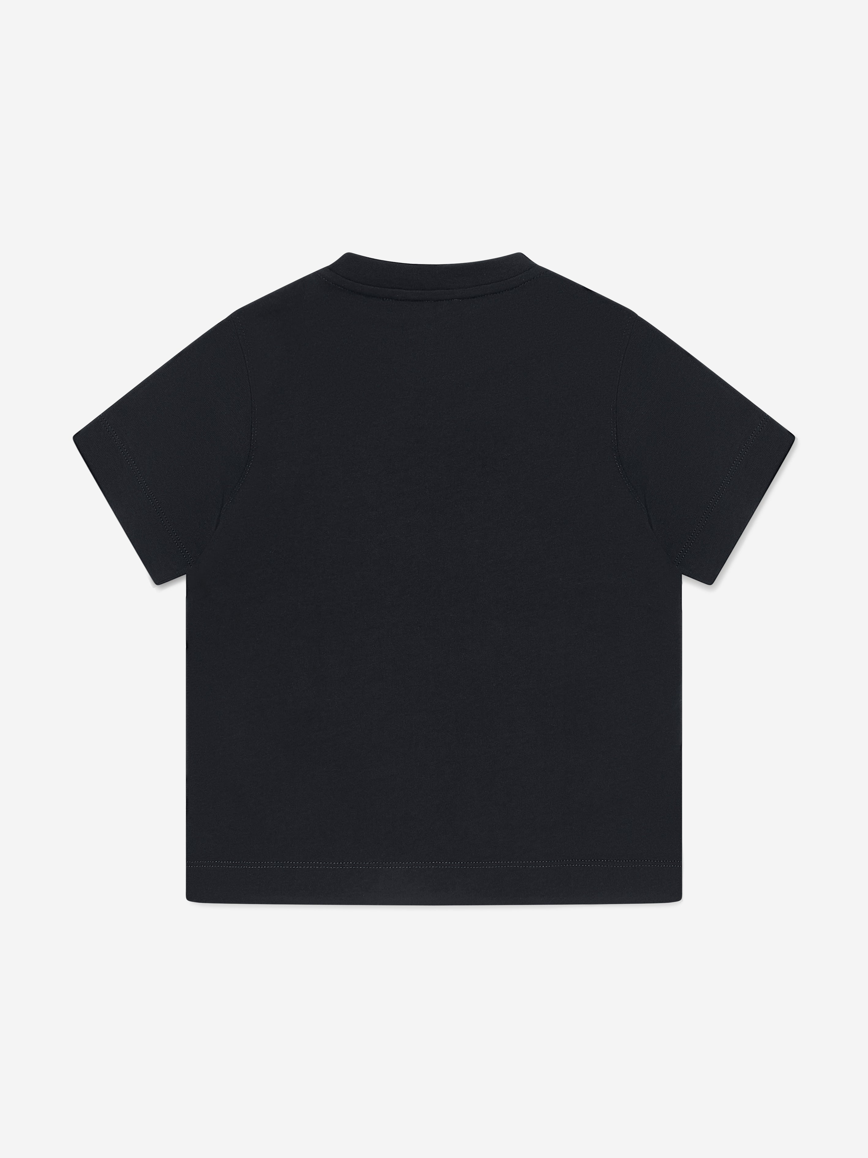 Emporio Armani Boys Logo T-Shirt In Navy