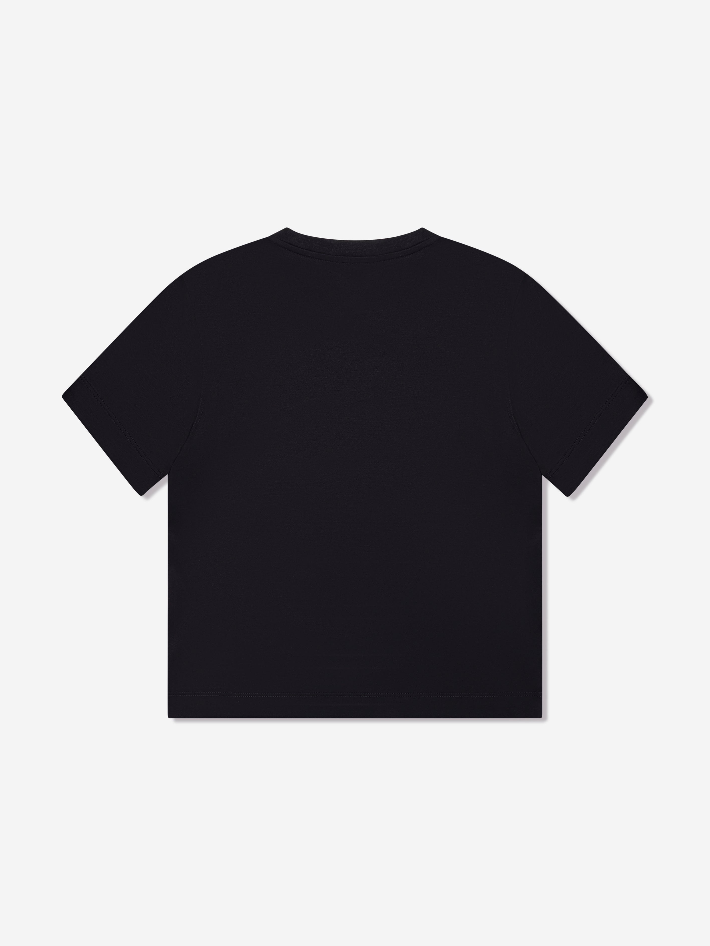 Emporio Armani Boys Logo T-Shirt In Navy