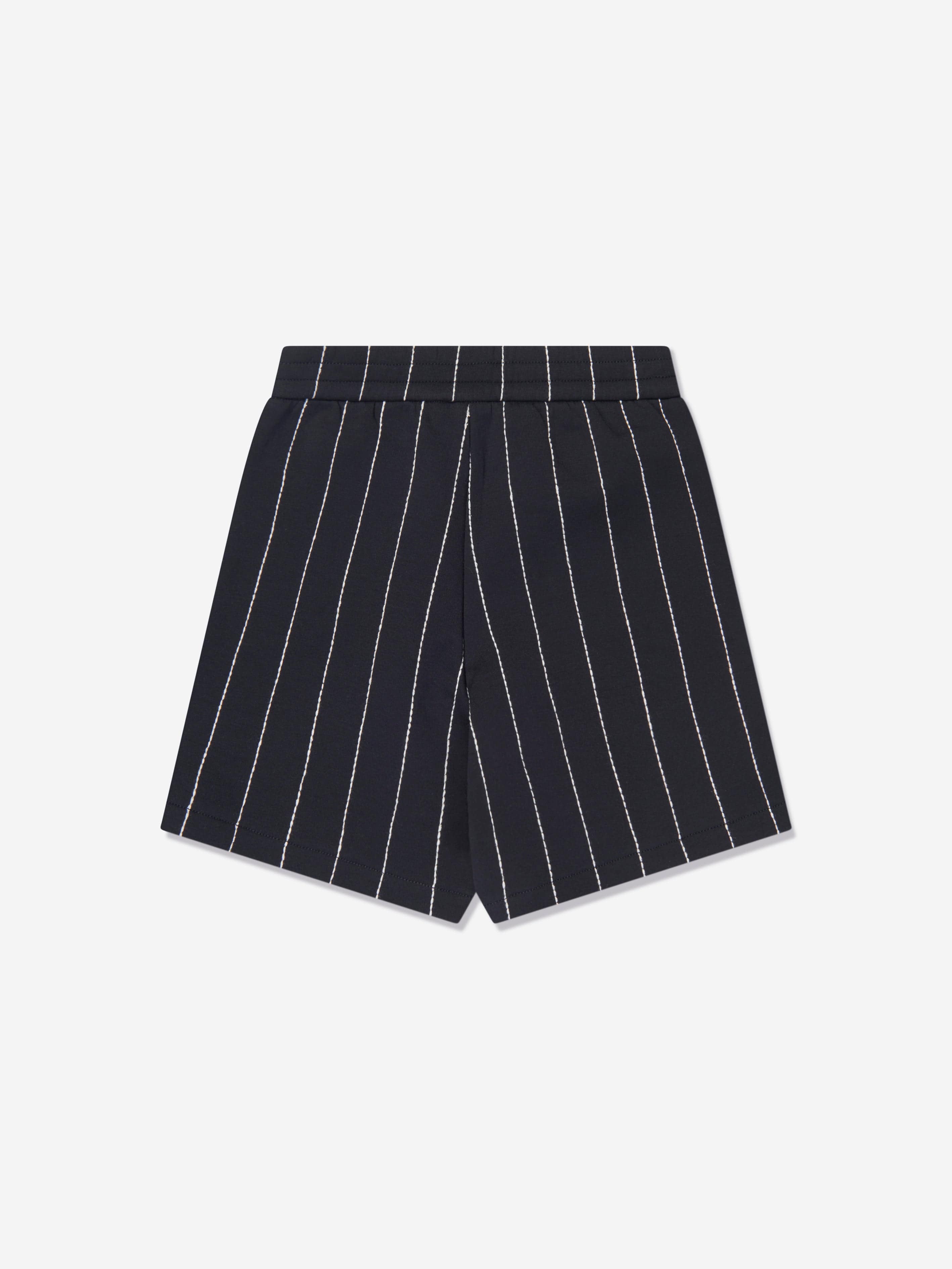 Emporio Armani Baby Boys Striped Shorts In Navy