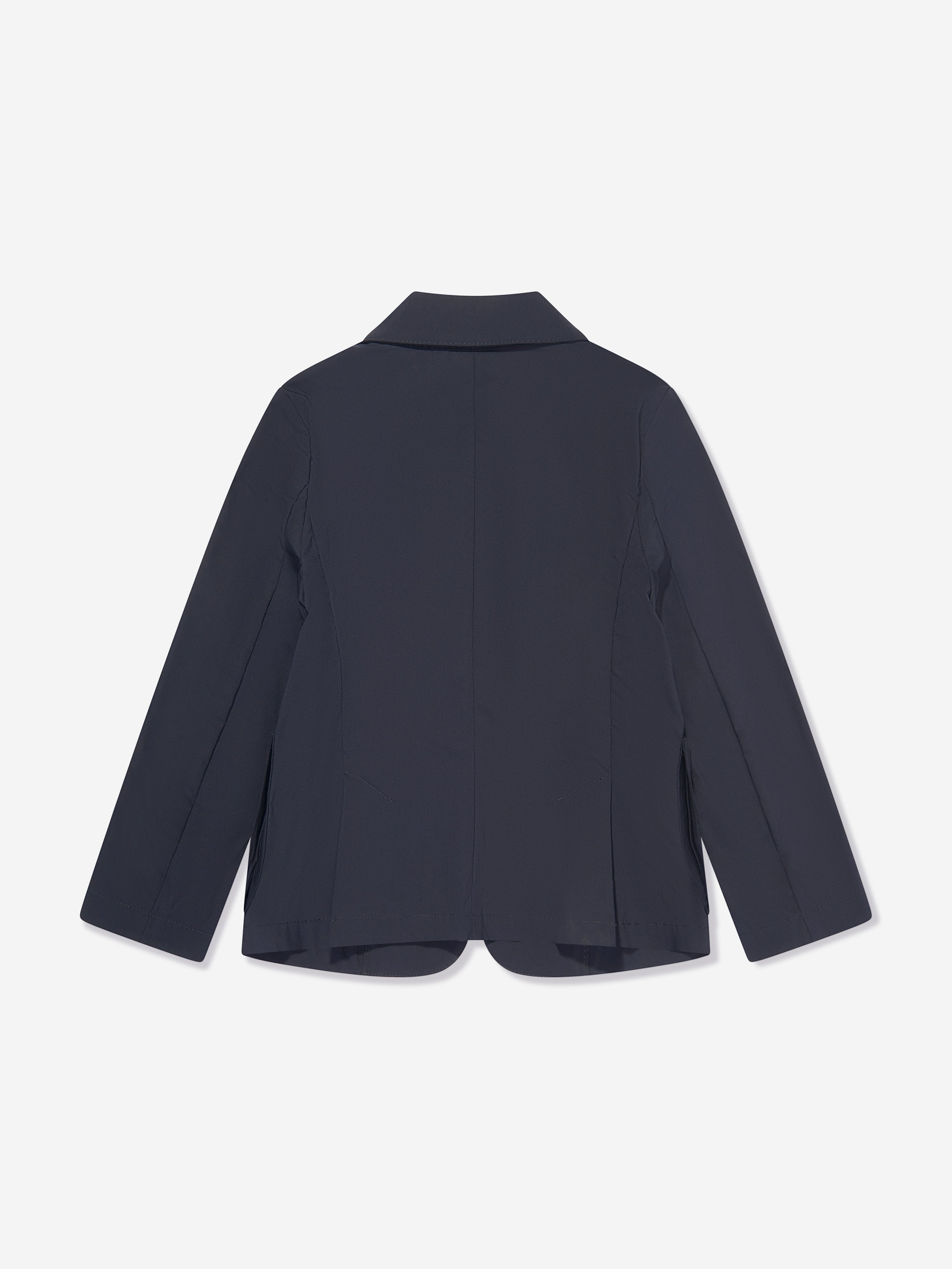 Emporio Armani Boys Cotton Blazer in Navy