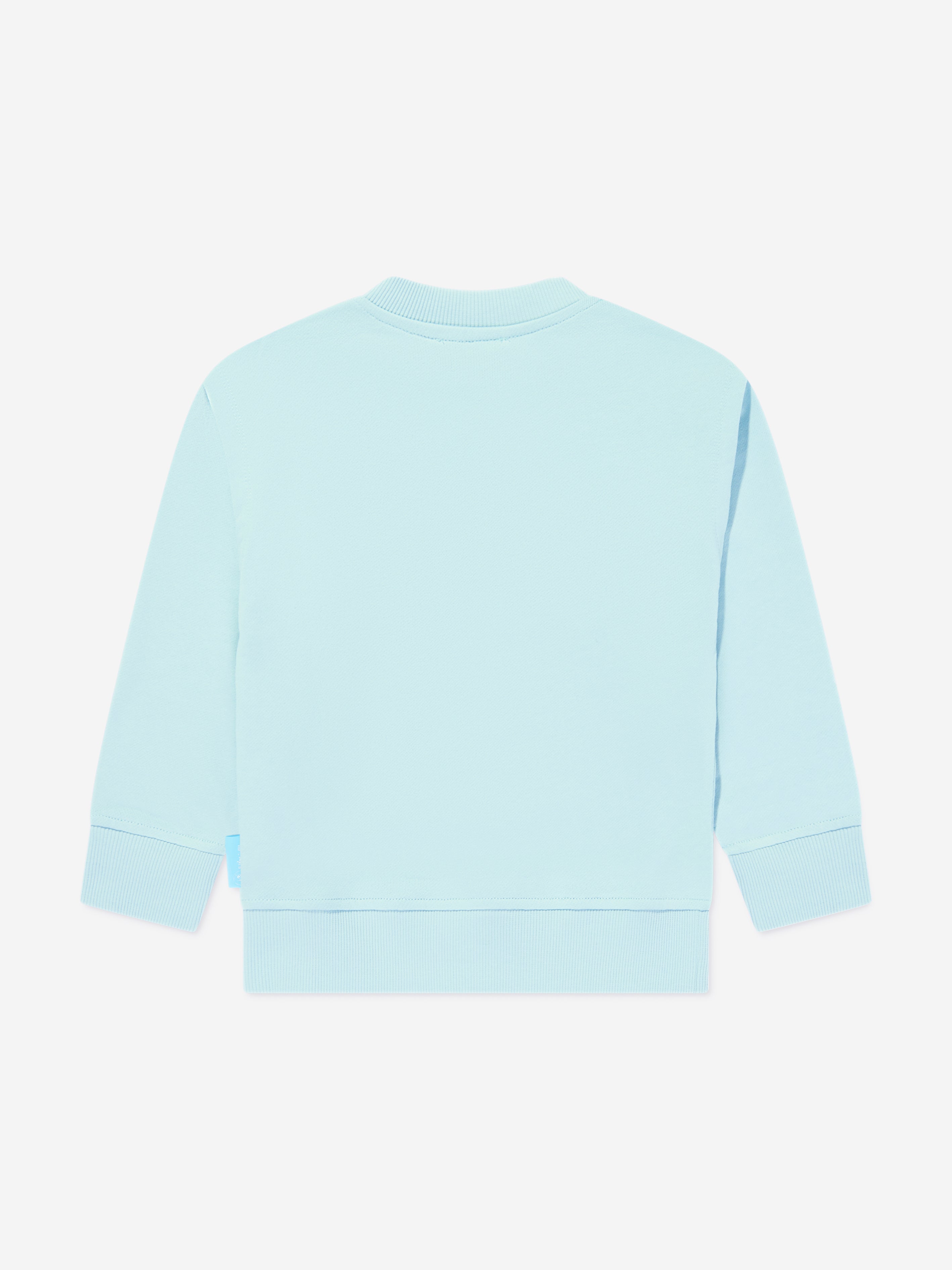 Emporio Armani Boys Smurf Sweatshirt in Blue