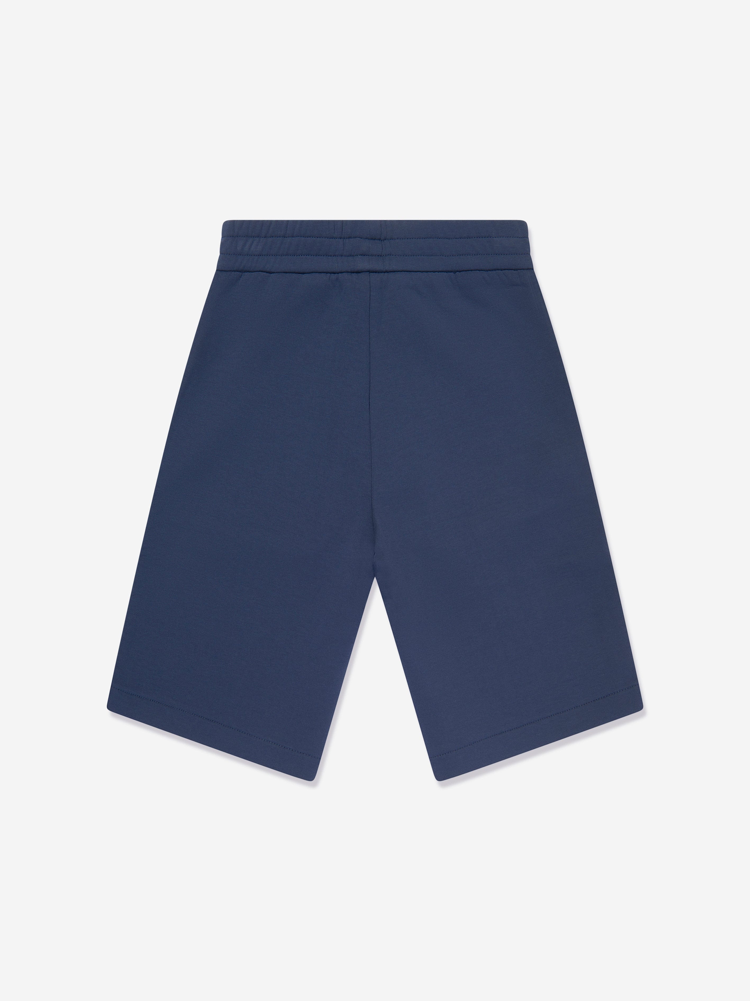 Emporio Armani Boys Logo Bermuda Shorts in Navy