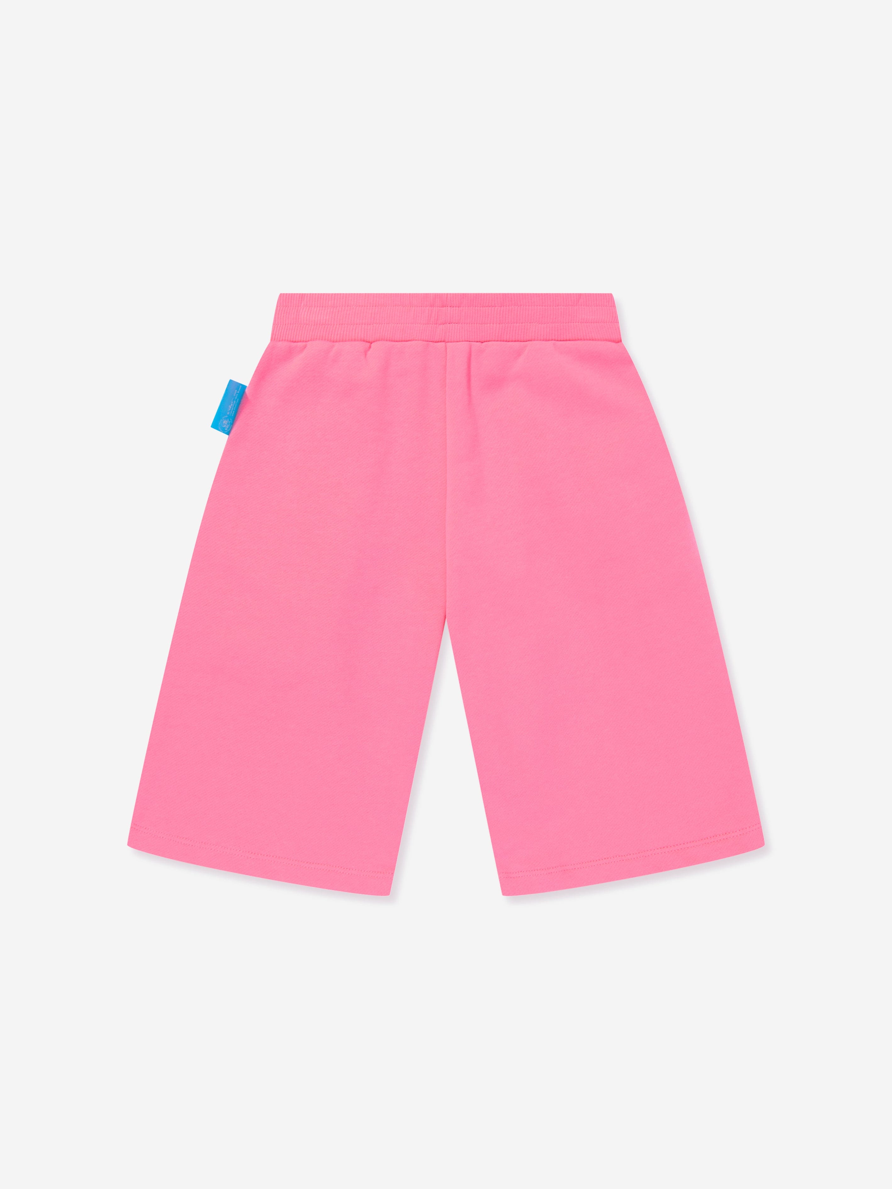 Emporio Armani Girls Smurfette Logo Shorts in Pink