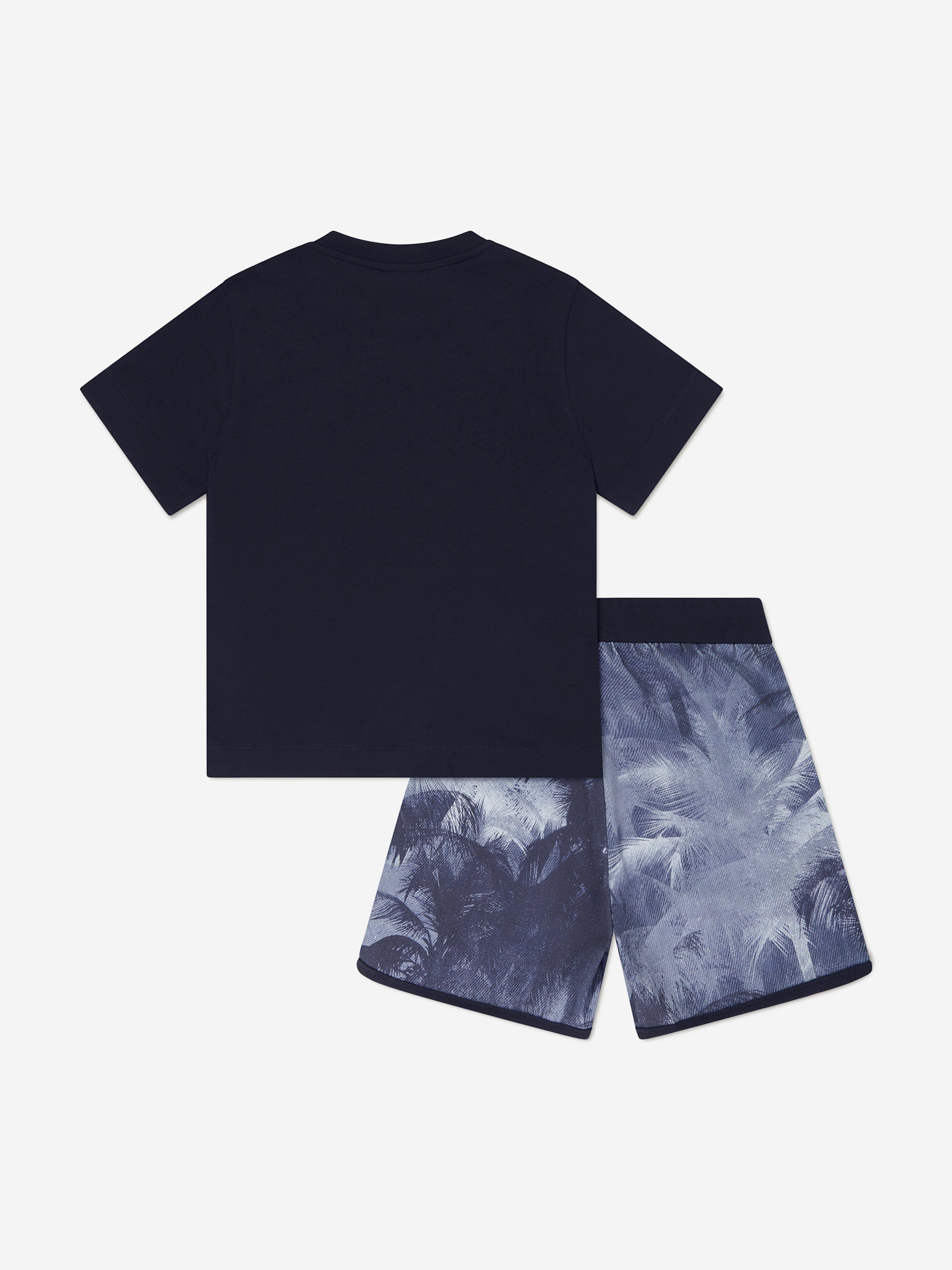 Emporio Armani Boys Short Set in Multicolour