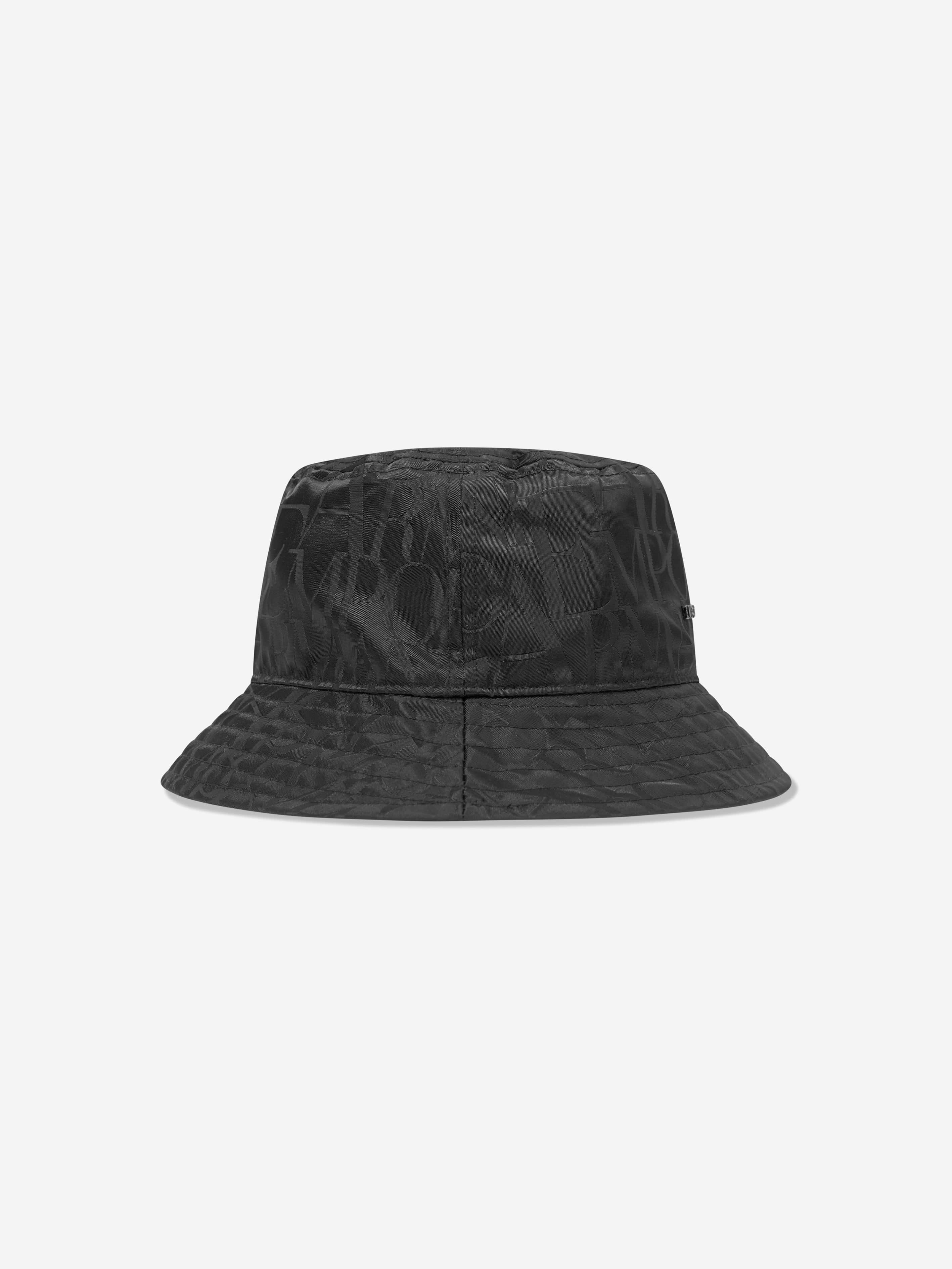 Emporio Armani Boys Logo Bucket Hat in Navy