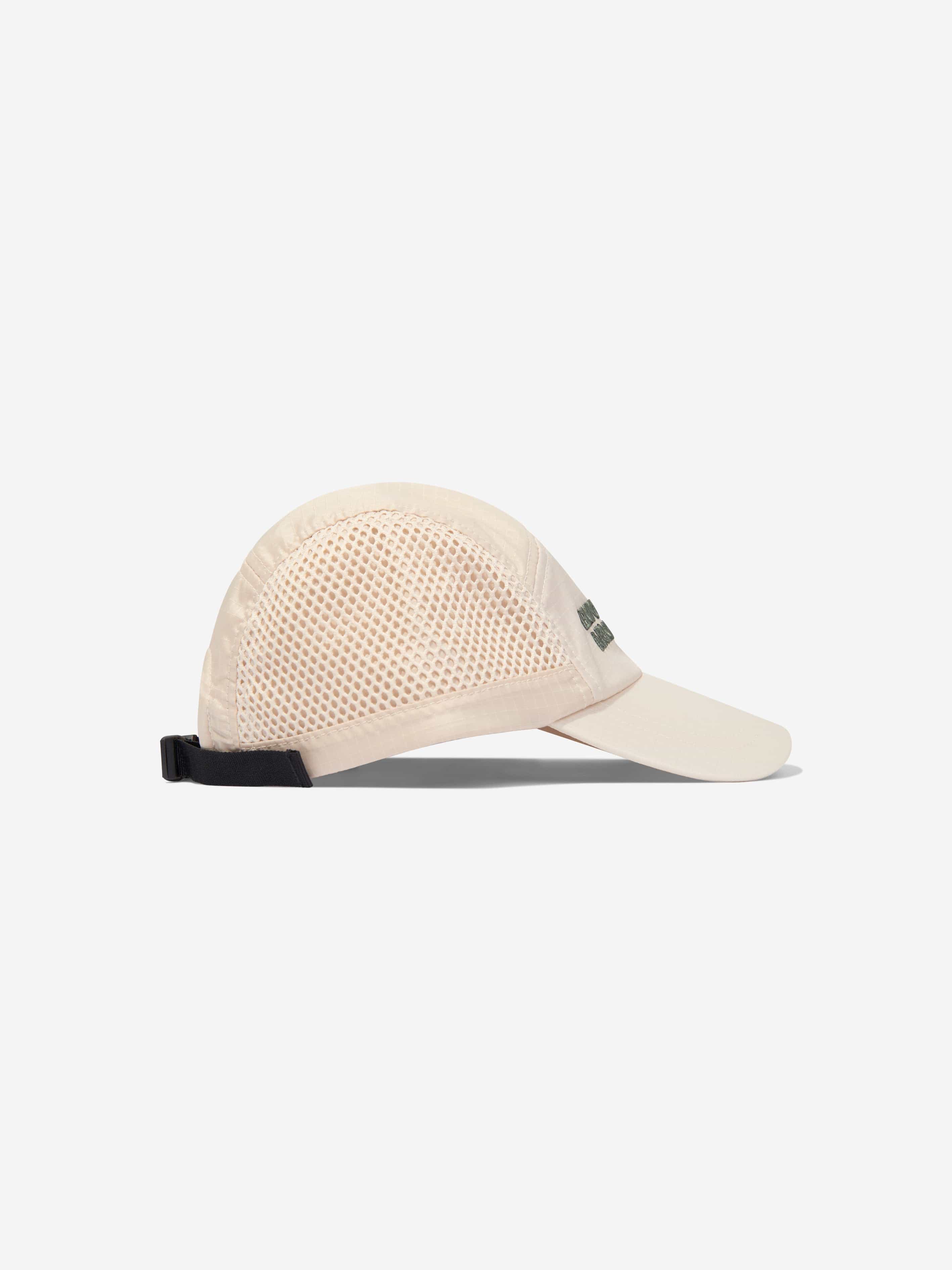 Emporio Armani Boys Logo Cap in Beige