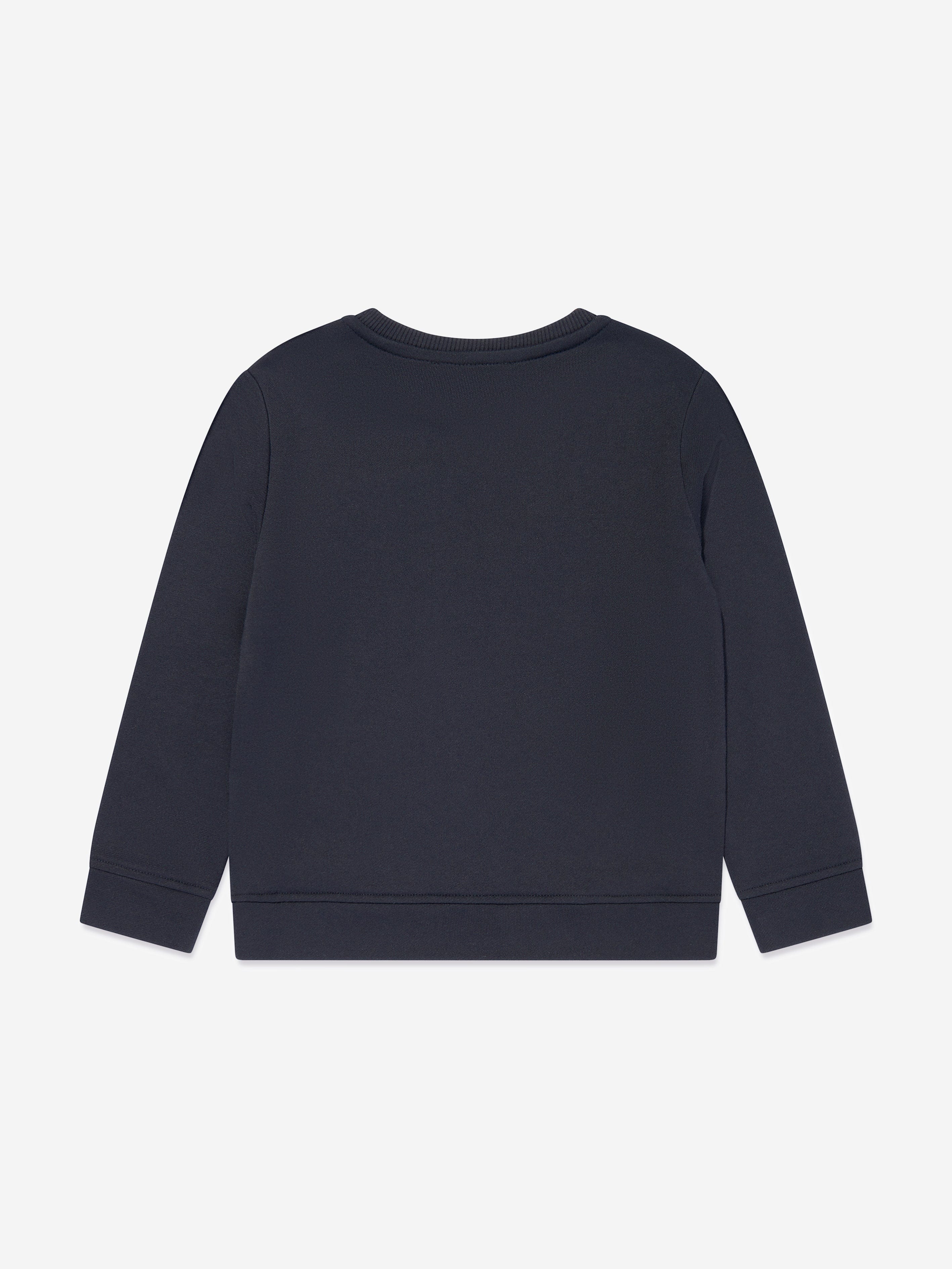 Emporio Armani Boys Logo Sweatshirt in Navy