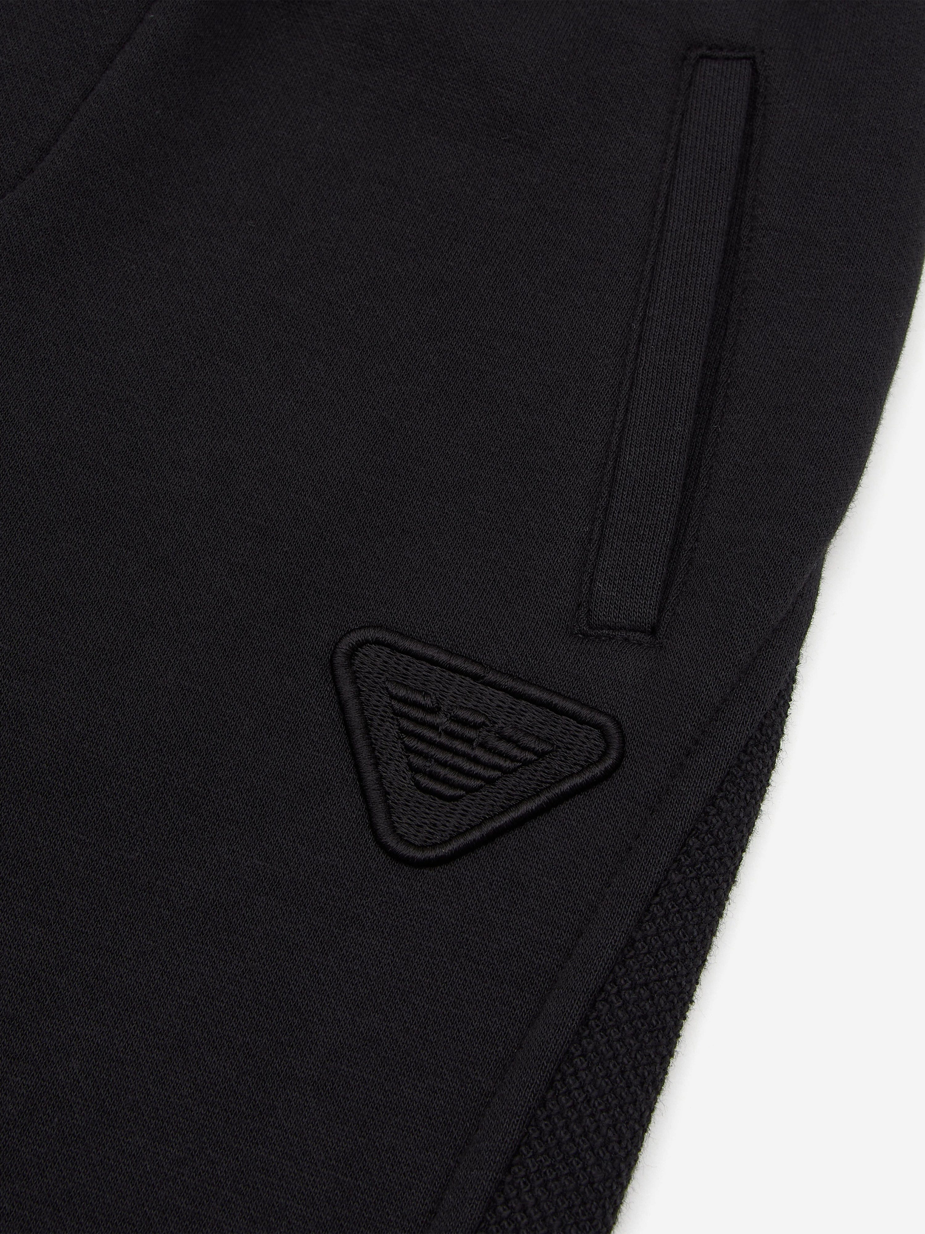 Emporio Armani Boys Logo Joggers in Navy