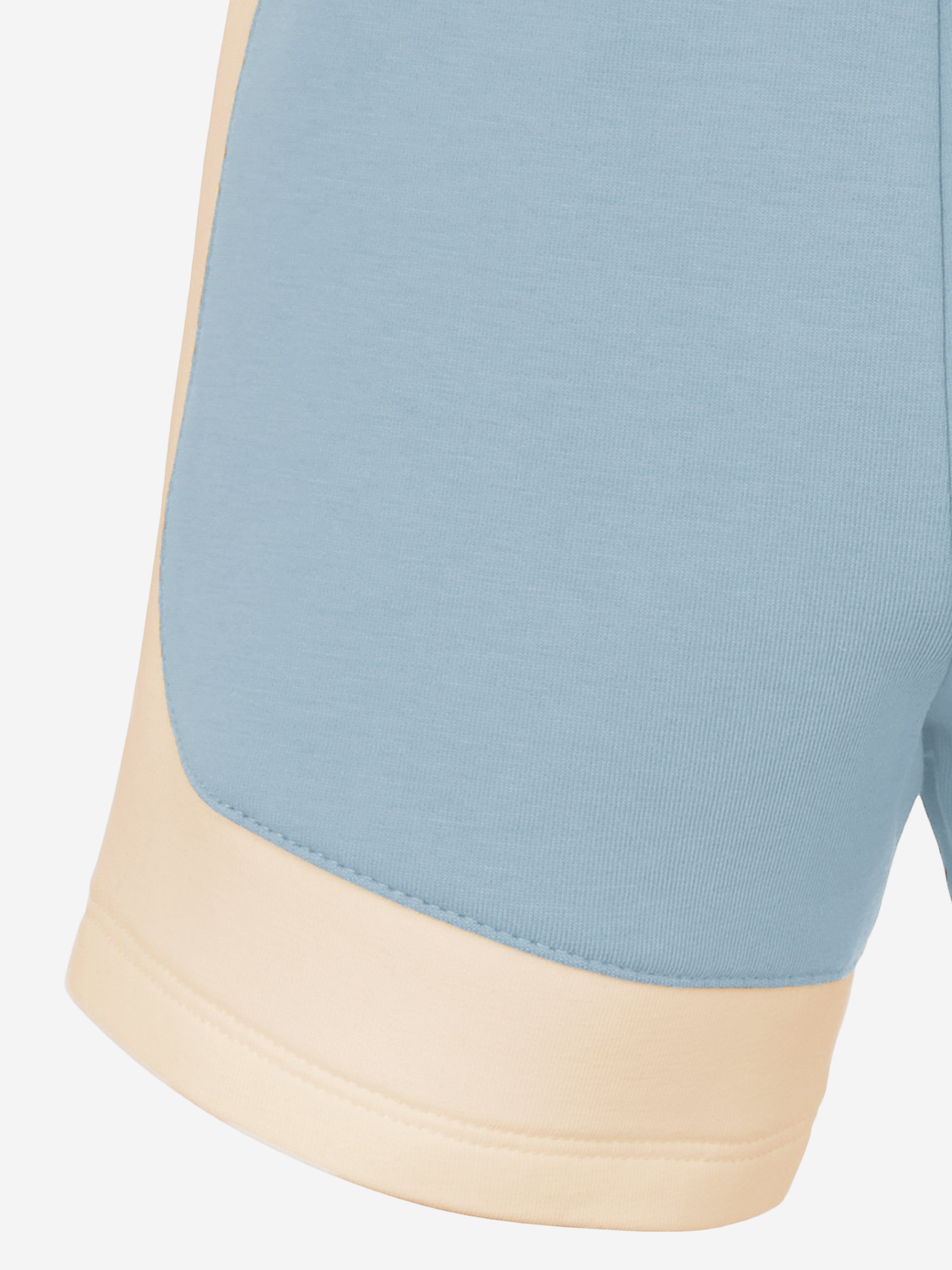 Emporio Armani Baby Boys Colourblock Shorts in Blue