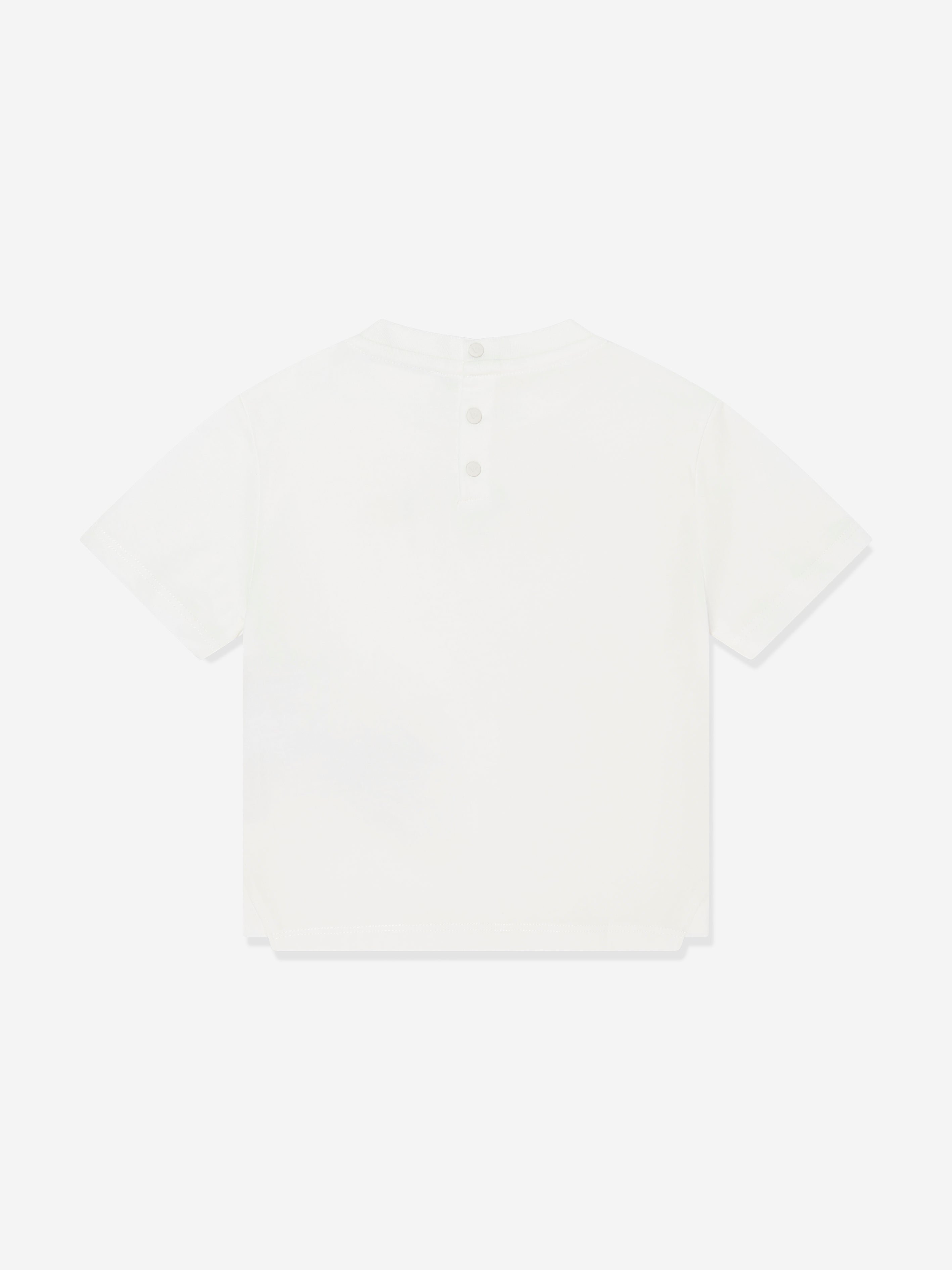 Emporio Armani Baby Boys Logo T-Shirt in White